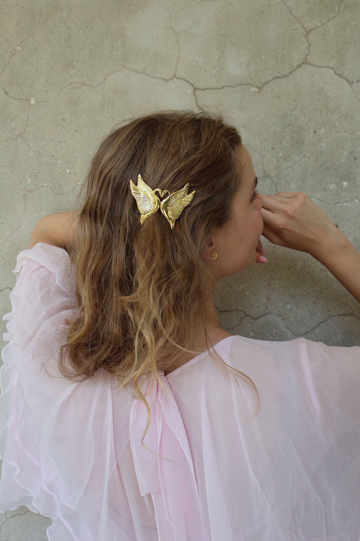 KATINKA SWAN BARRETTE Clips & Barrettes Epona Valley