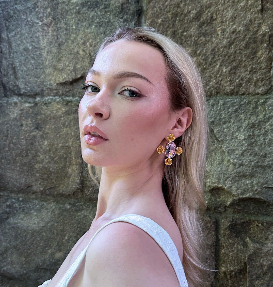 CAPRI ROSE EARRINGS Earrings Epona Valley