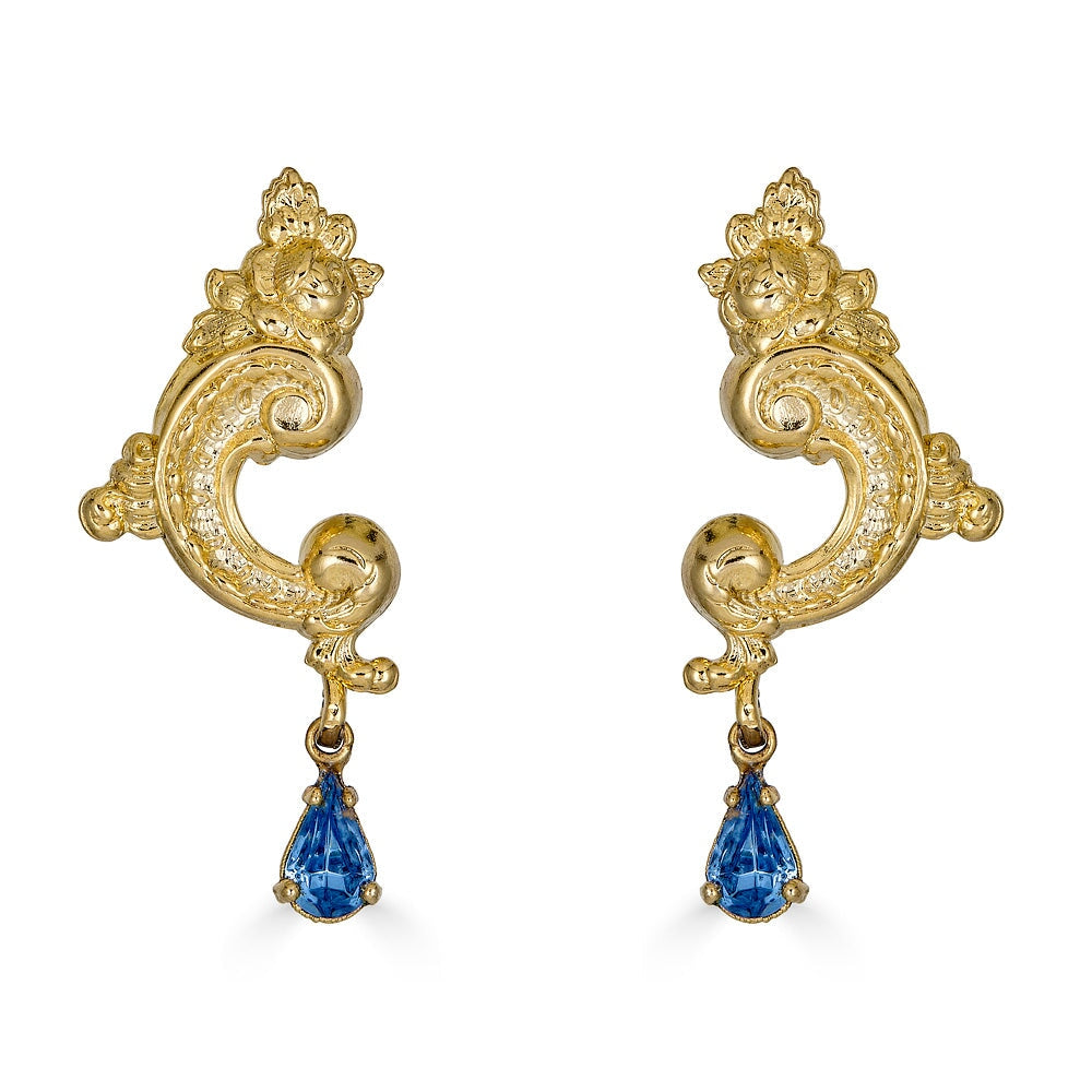 BAROCCA SAPPHIRE EARRINGS Epona Valley