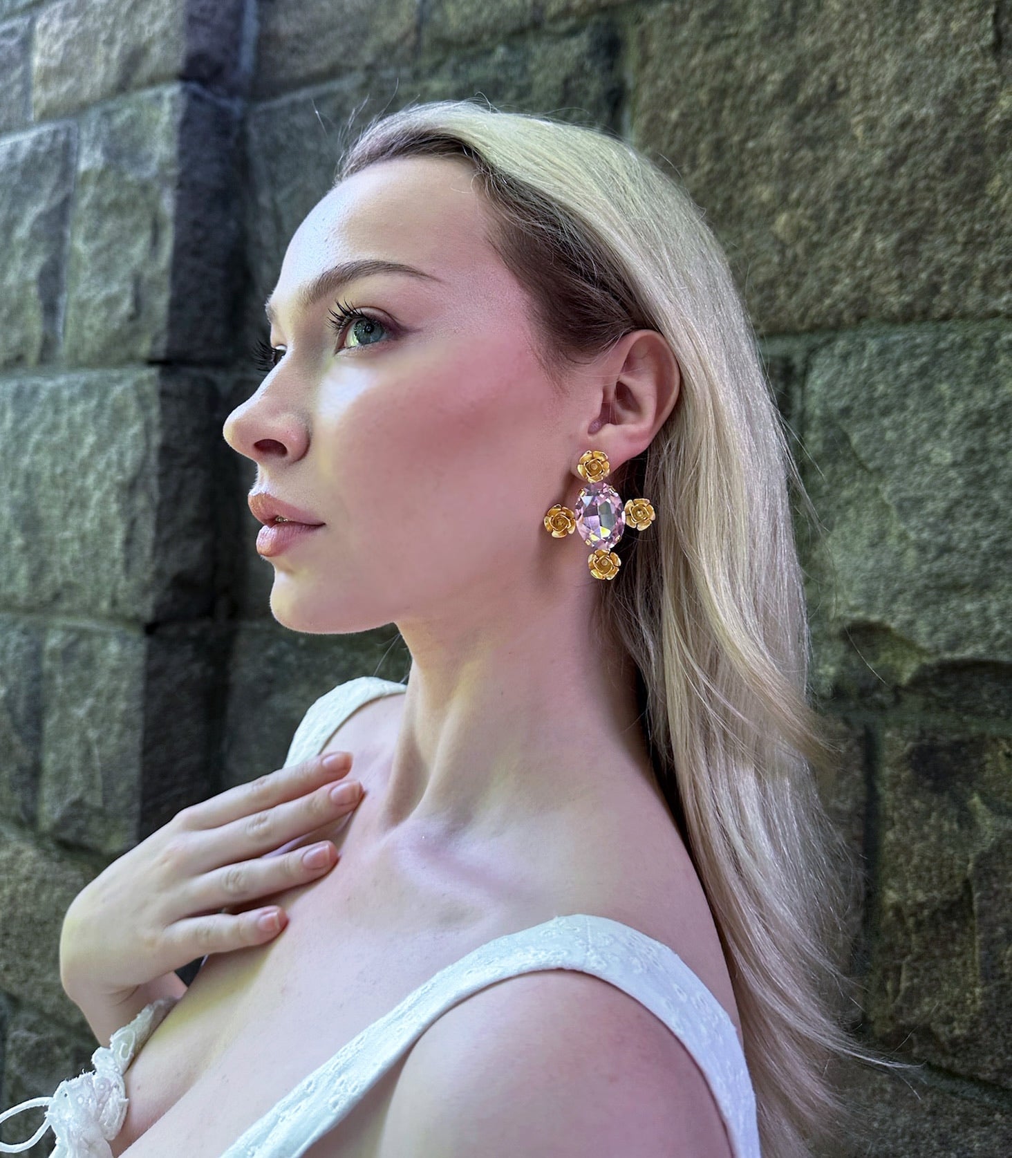 CAPRI ROSE EARRINGS Earrings Epona Valley