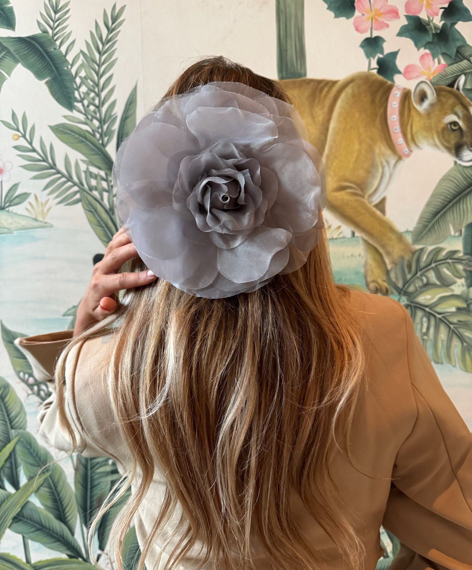 THE GRAND MYRON ROSE CLIP Clips & Barrettes Epona Valley