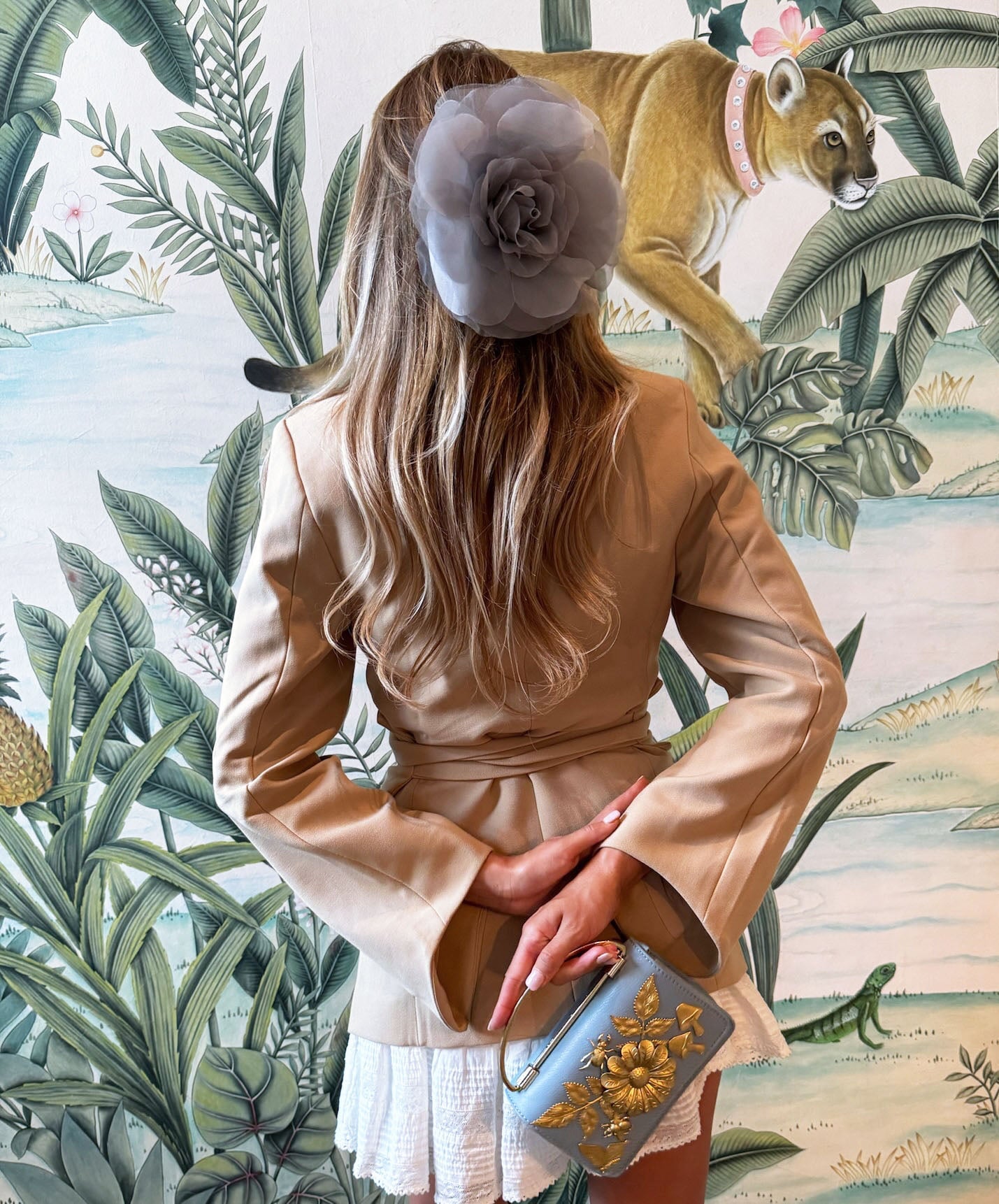 THE GRAND MYRON ROSE CLIP Clips & Barrettes Epona Valley