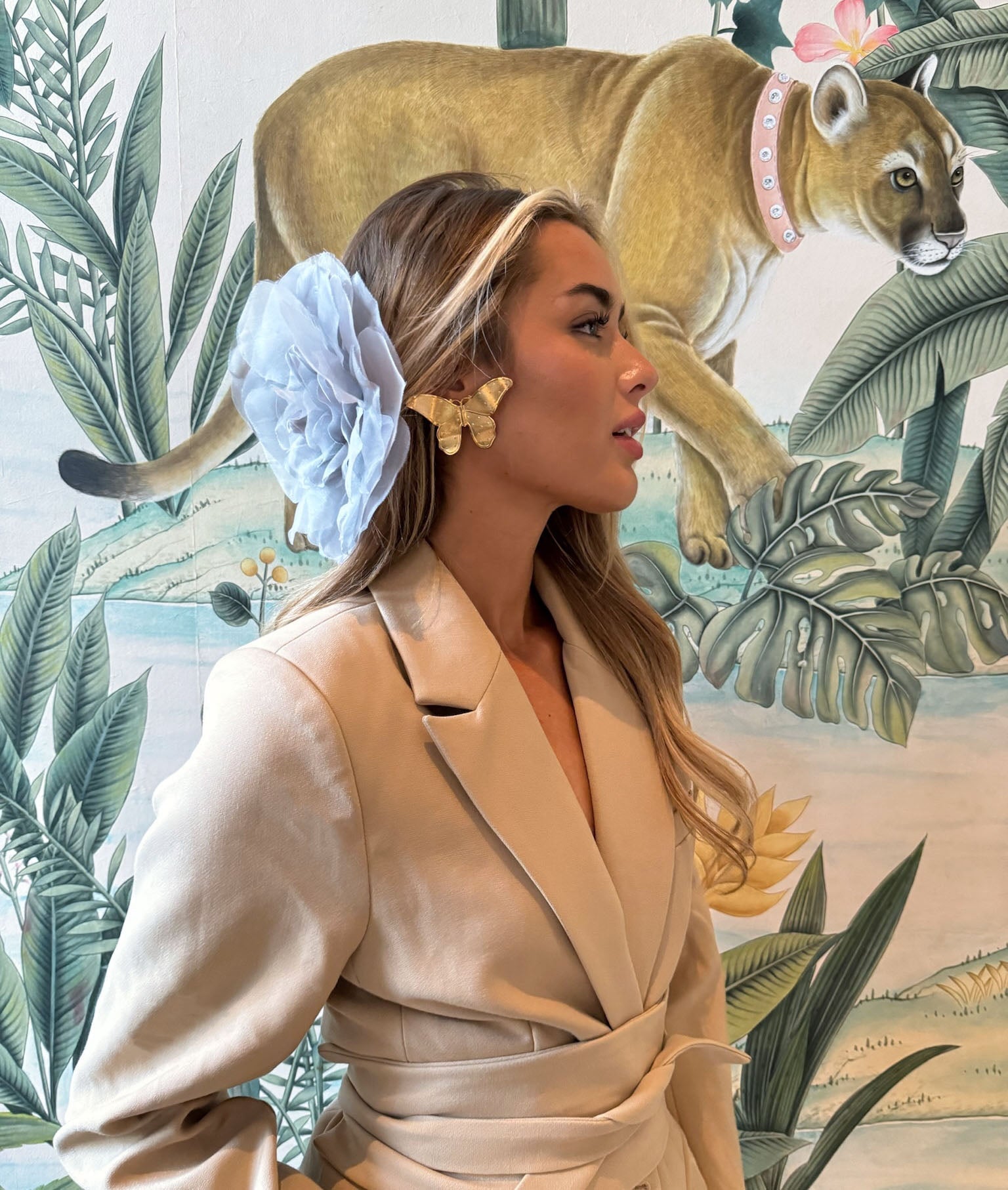 THE GRAND MYRON ROSE CLIP Clips & Barrettes Epona Valley