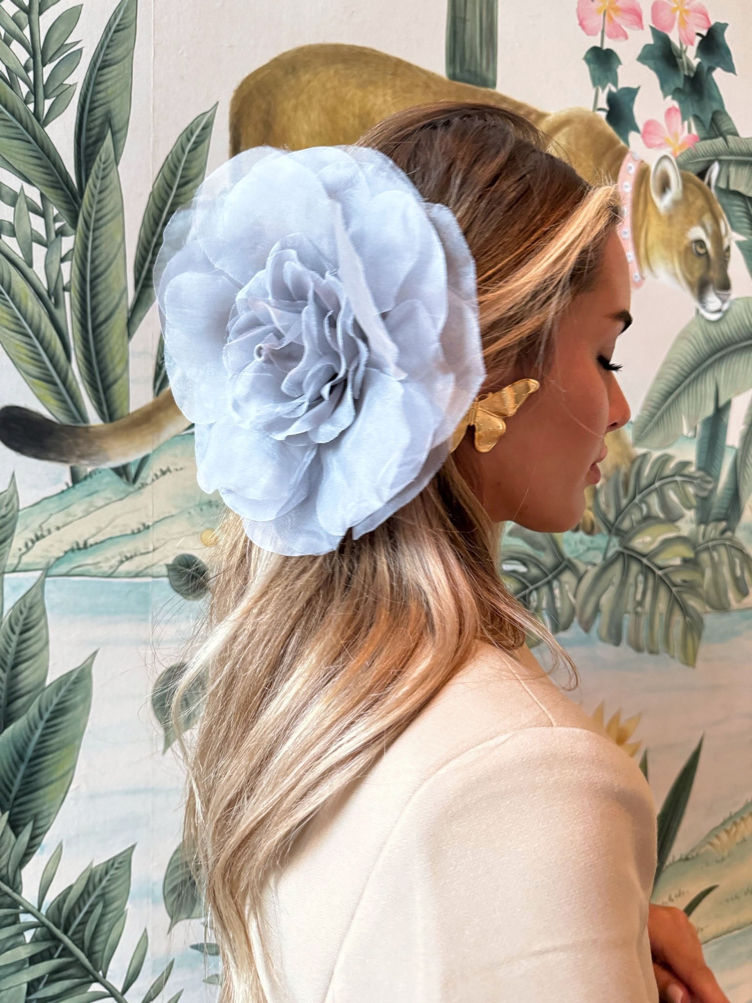 THE GRAND MYRON ROSE CLIP Clips & Barrettes Epona Valley