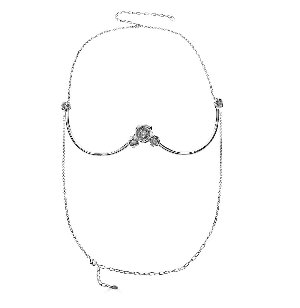 FIELD OF ROSES BRALETTE - Epona Valley | Luxury Hair Accessories | Bridal Accessories | Made In NYC