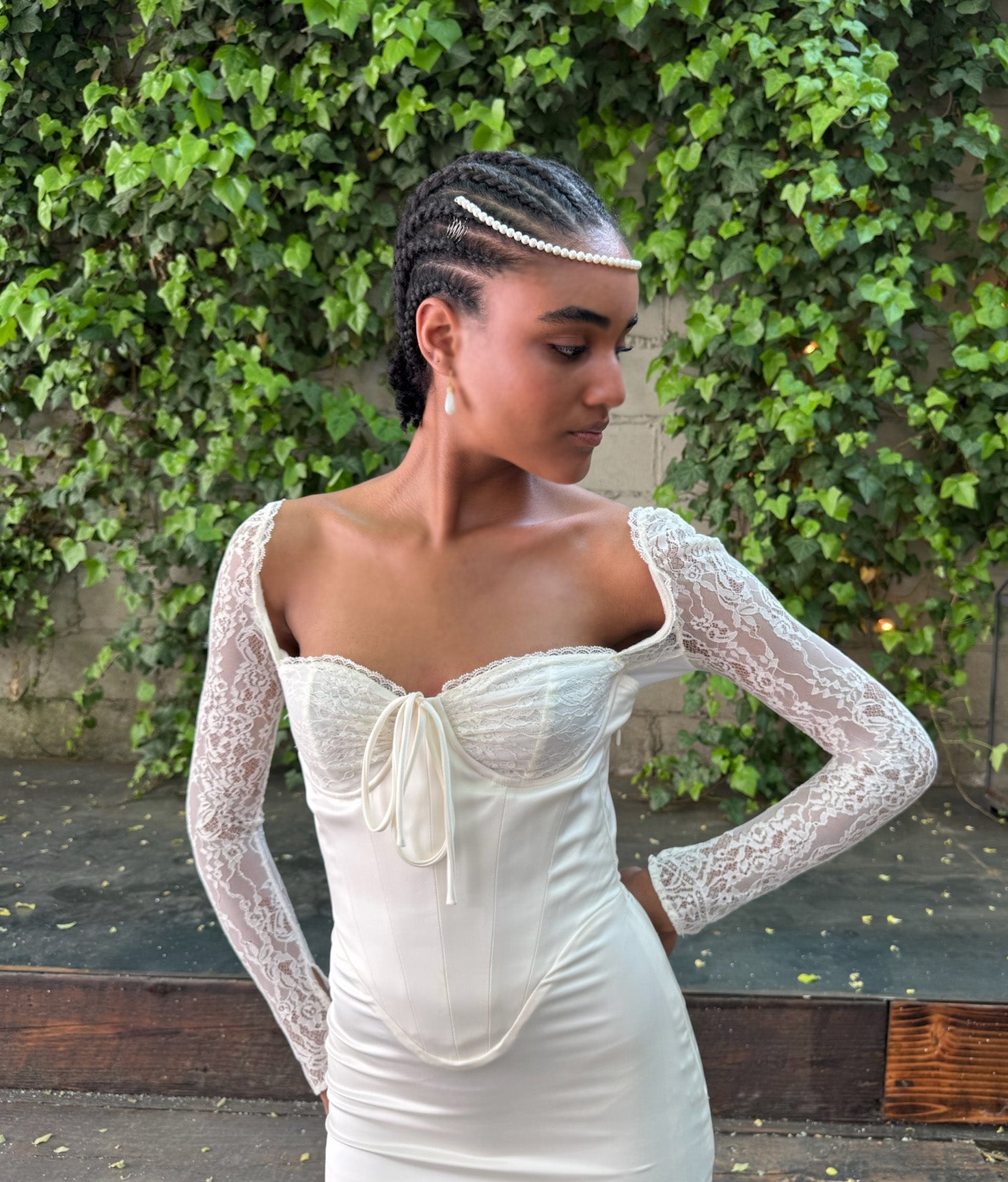 MARGARETE SWAROVSKI PEARL HEADPIECE Headbands & Crowns Epona Valley