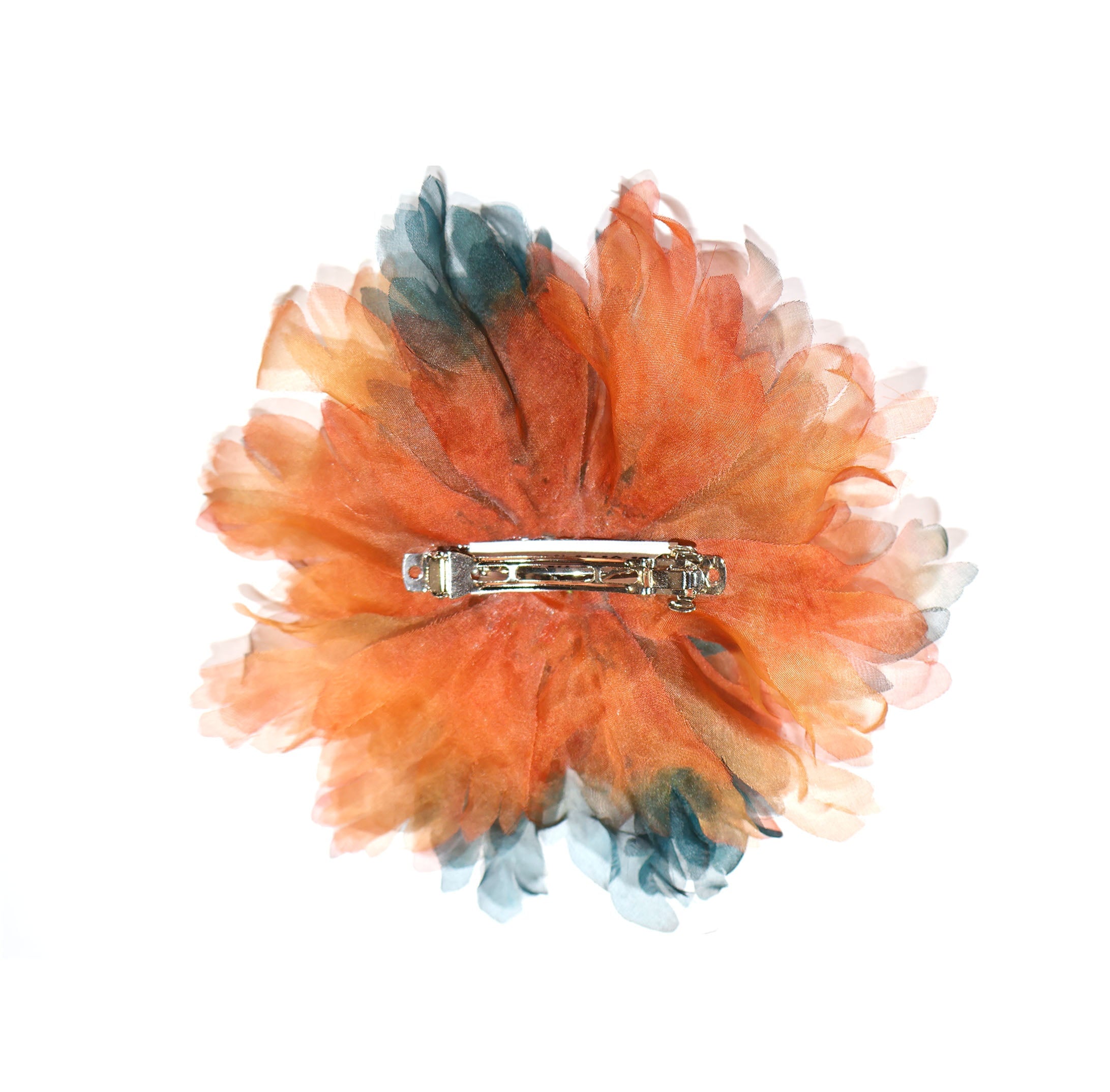 SOLENE SILK BLOOM BARRETTE Epona Valley