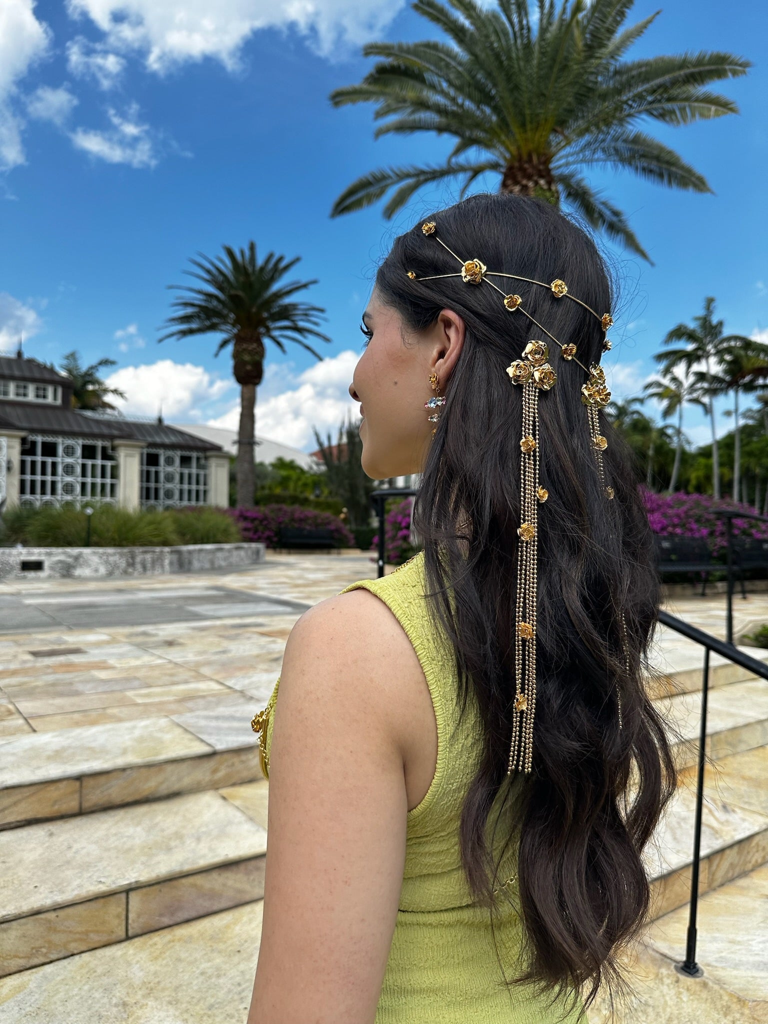 *PRE-ORDER* FIELD OF ROSES CHAIN Clips & Barrettes Epona Valley