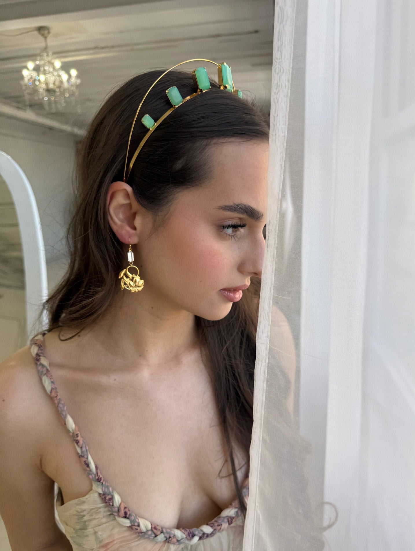 IRIS BAGUETTE EARRINGS Earrings Epona Valley