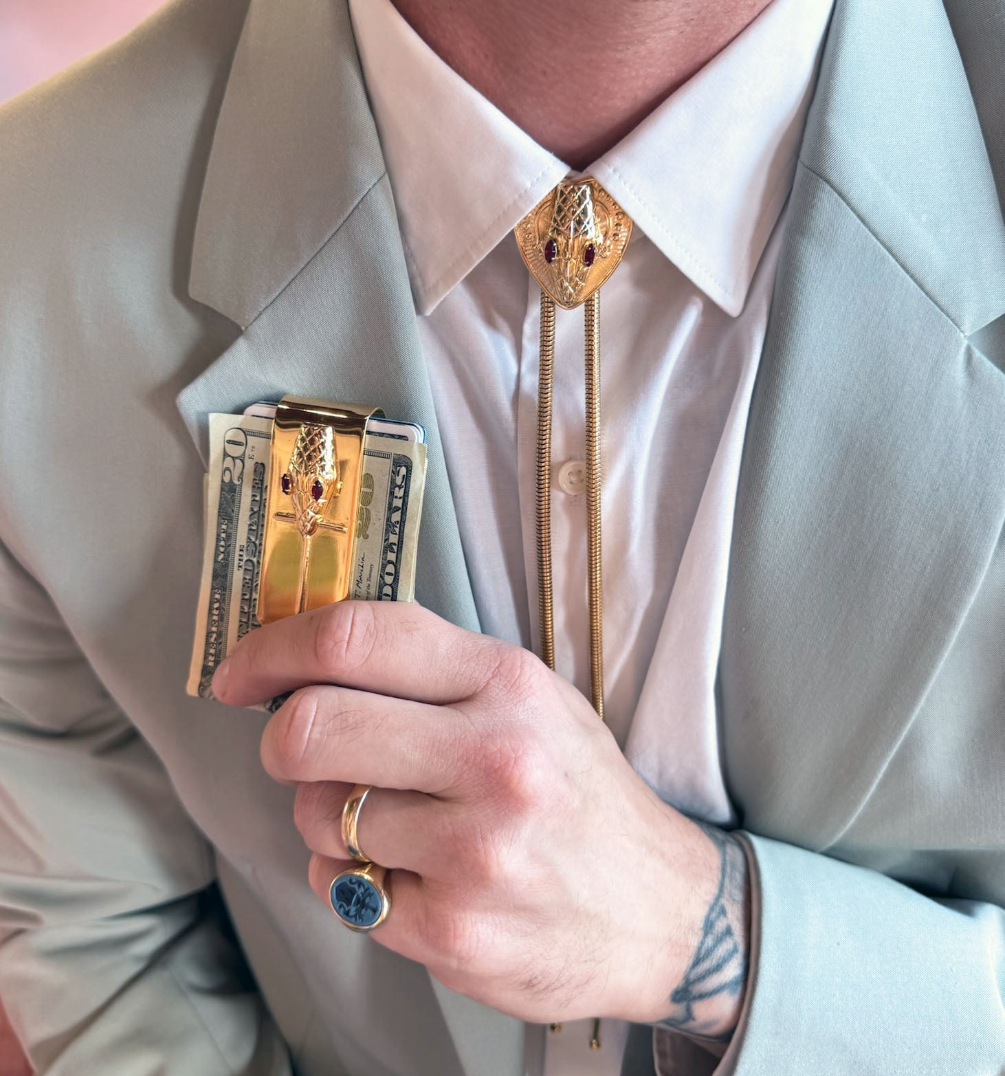 SERPENS MONEY CLIP Clips & Barrettes Epona Valley