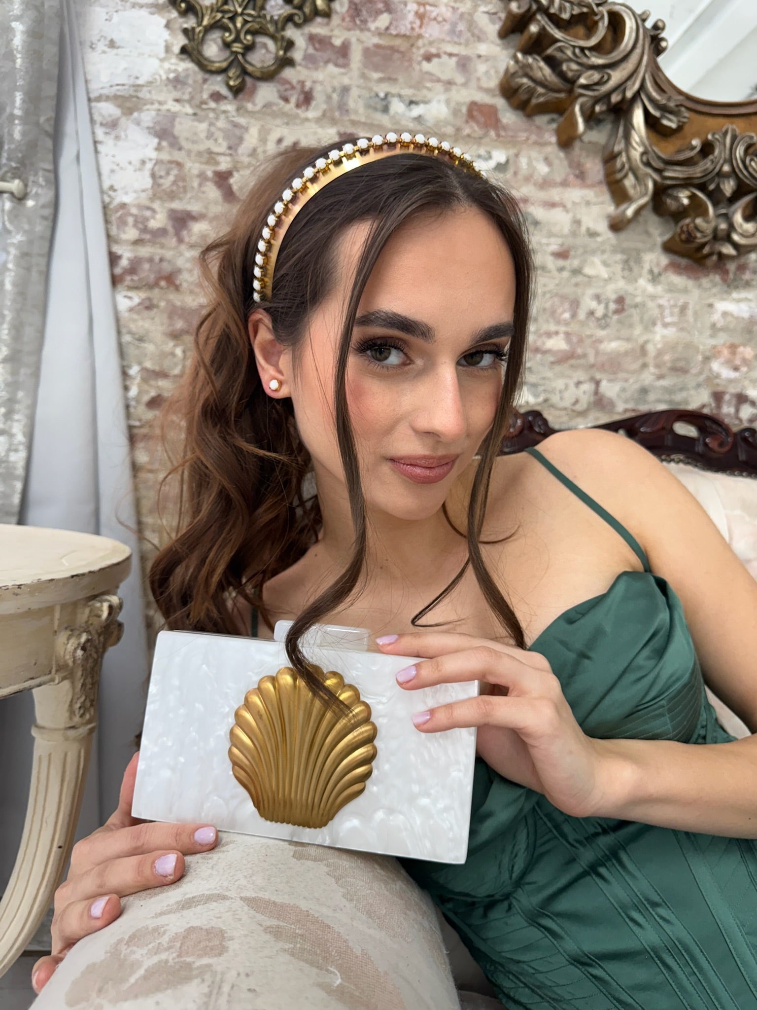 NARROW PASTEL DANBURY CROWN Headbands & Crowns Epona Valley