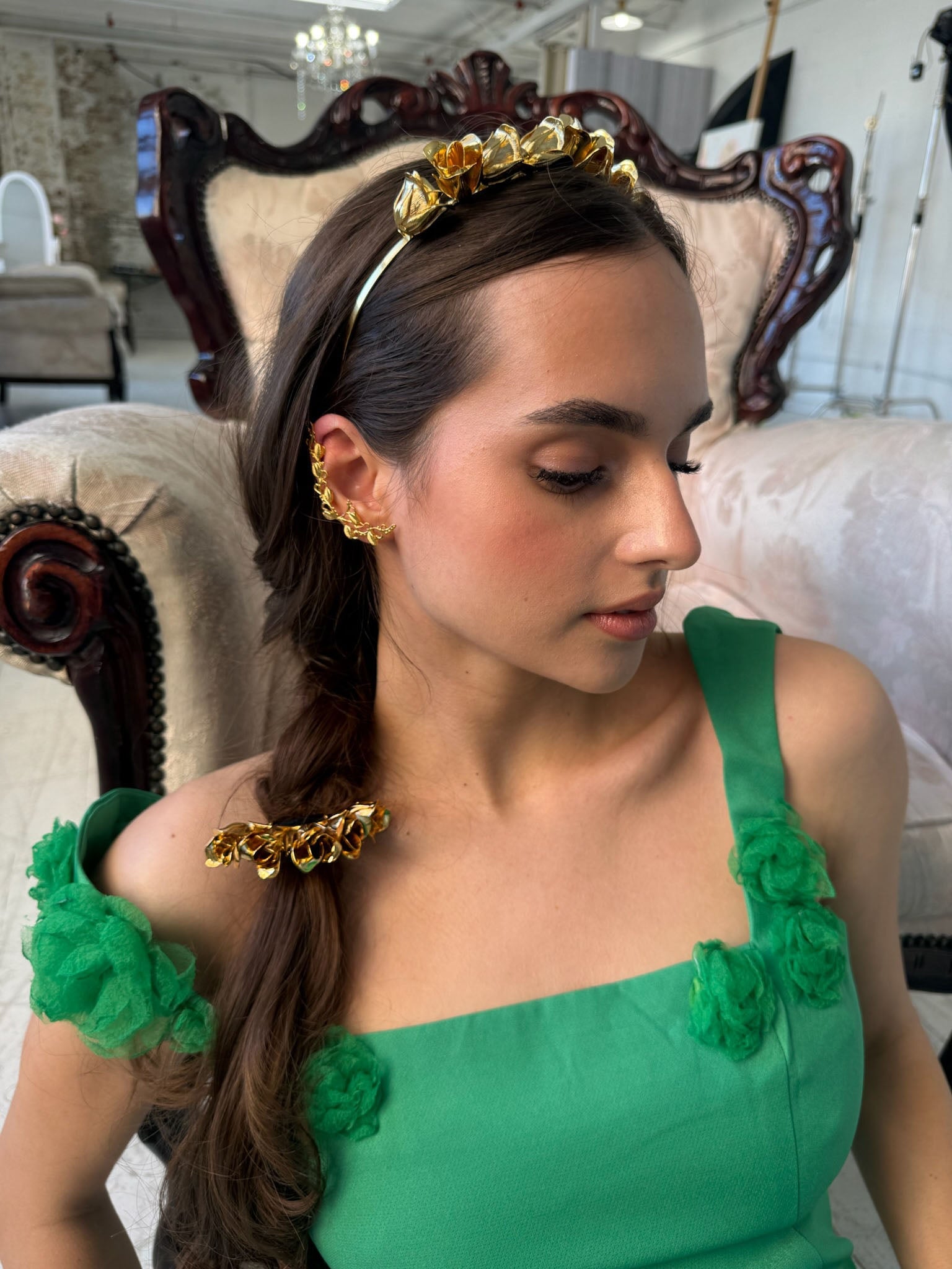 ROSE & VINE PONY CUFF Pony Cuff Epona Valley