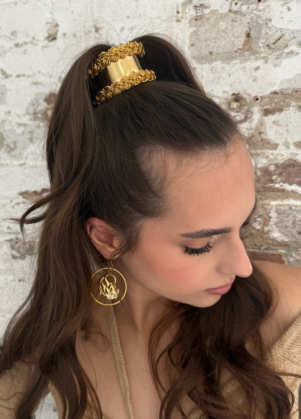 IRIS HOOP EARRINGS Earrings Epona Valley