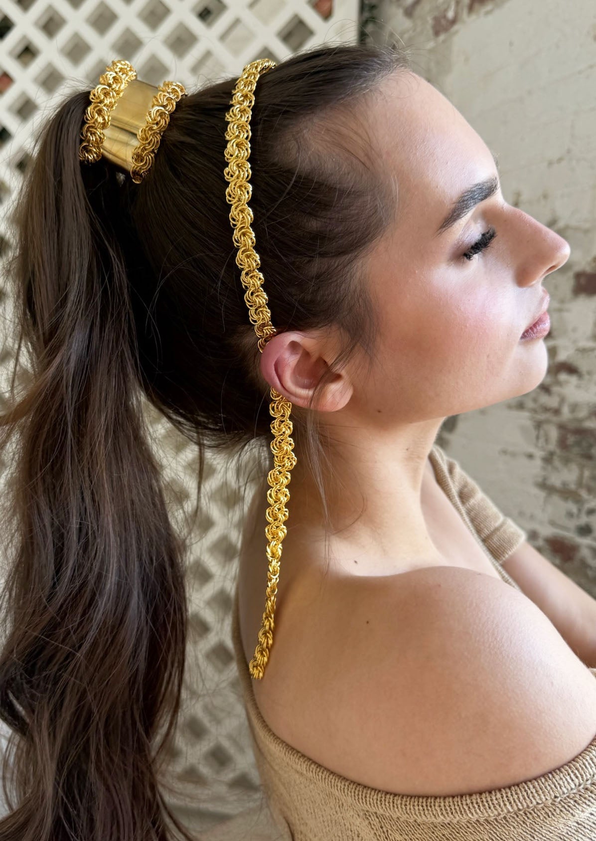 JULIETTE DROP CHAIN HEADBAND Headbands & Crowns Epona Valley