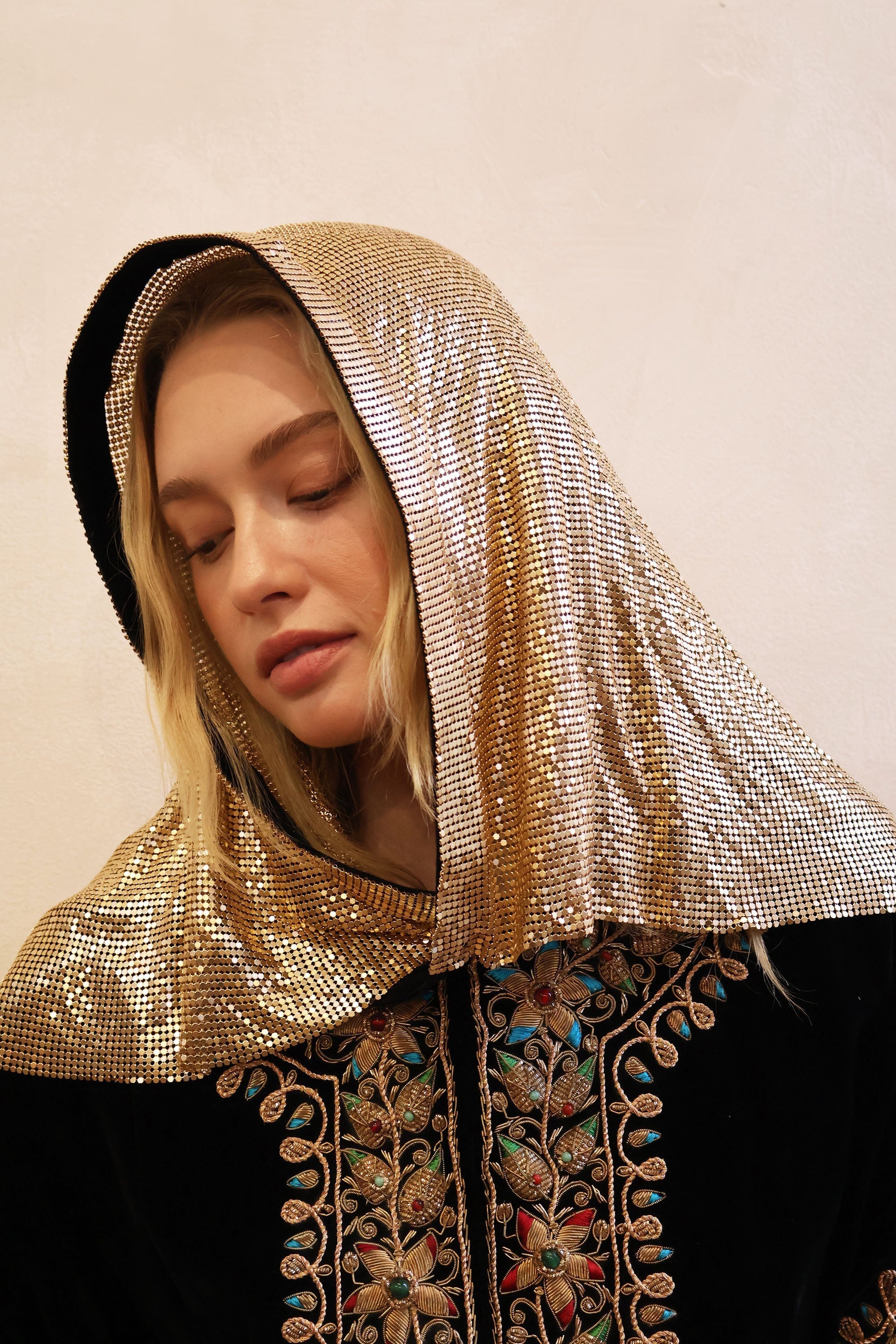 MAILLEAU HOOD SCARF CAPE Hair Accessories Epona Valley