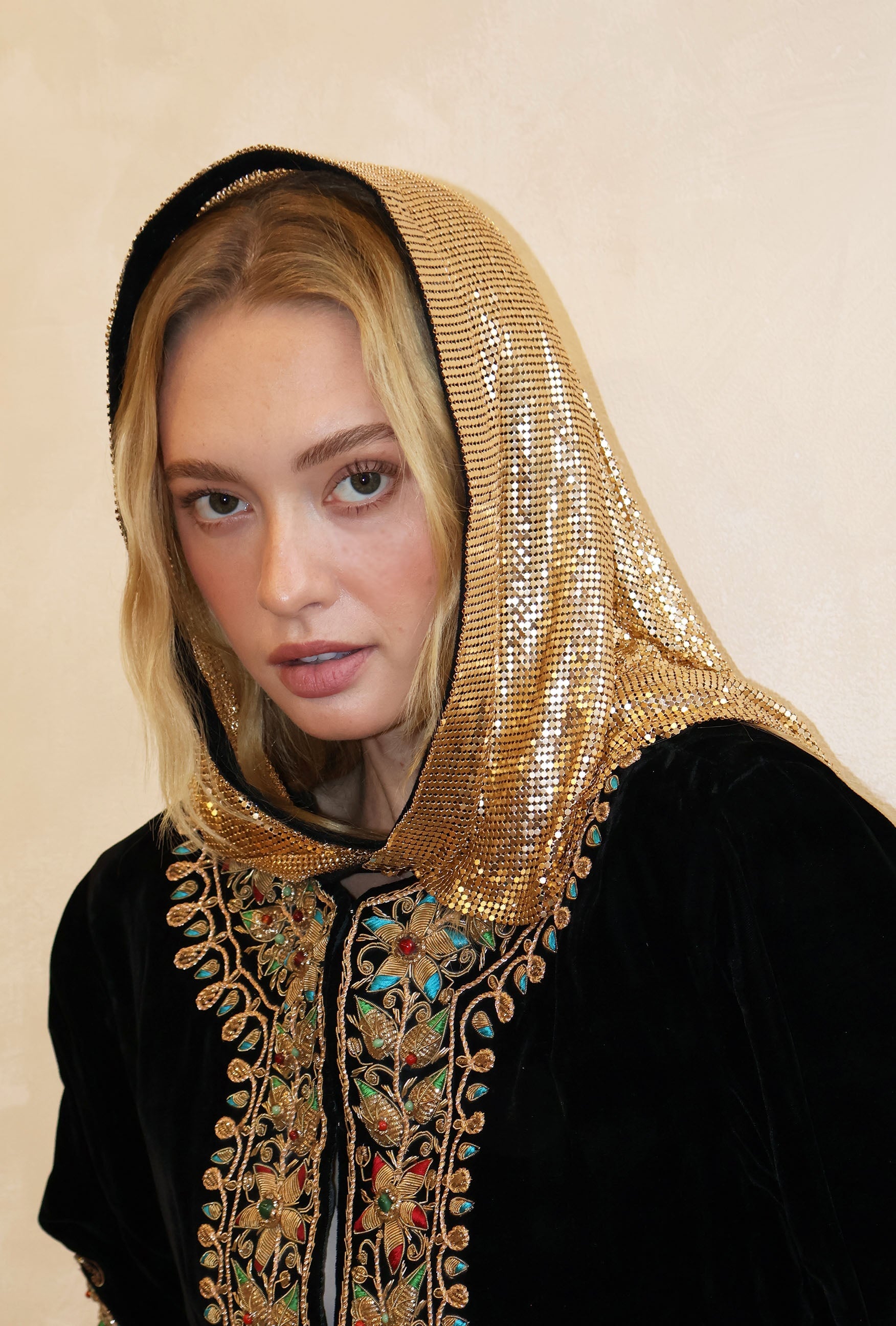 MAILLEAU HOOD SCARF CAPE Hair Accessories Epona Valley