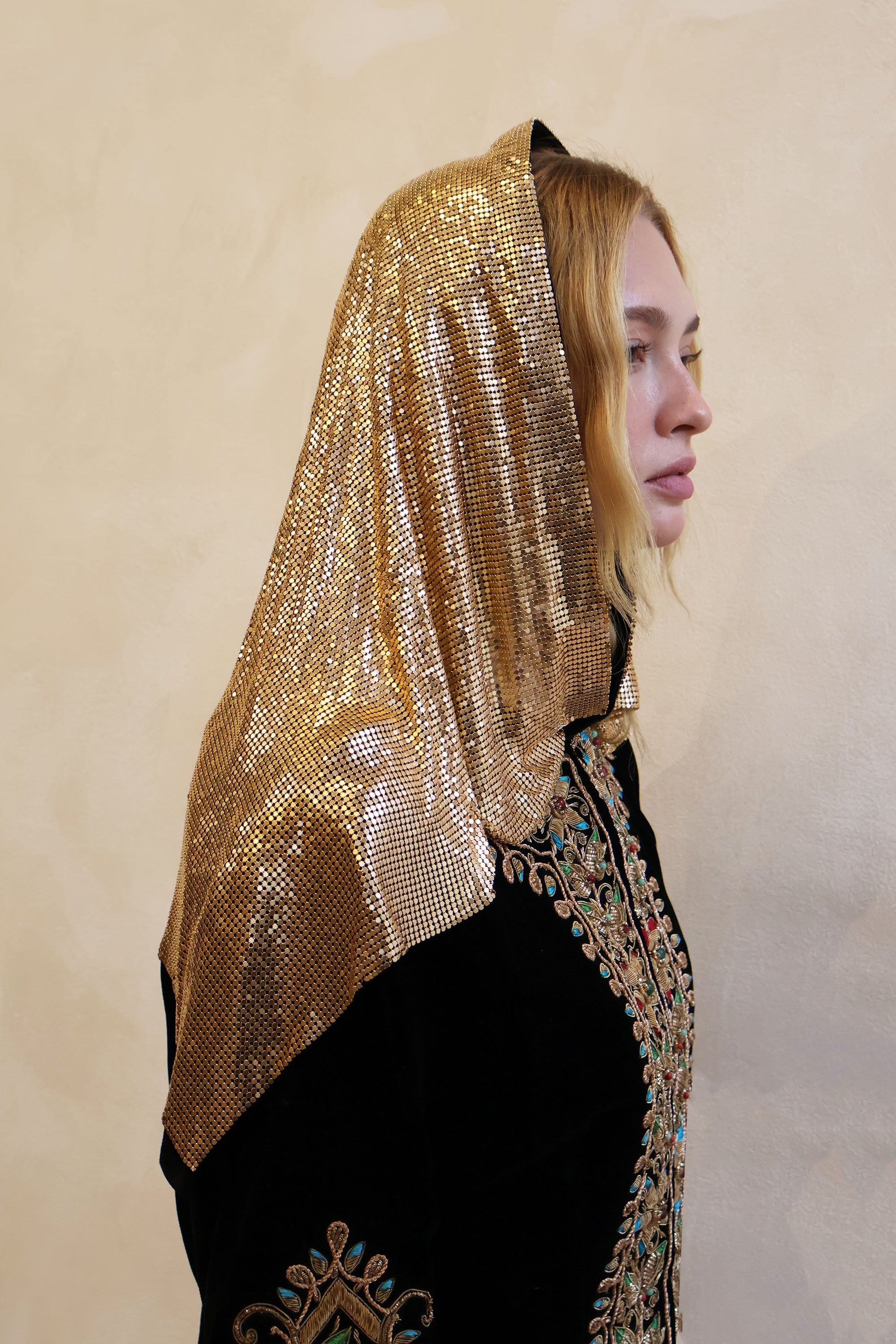 MAILLEAU HOOD SCARF CAPE Hair Accessories Epona Valley