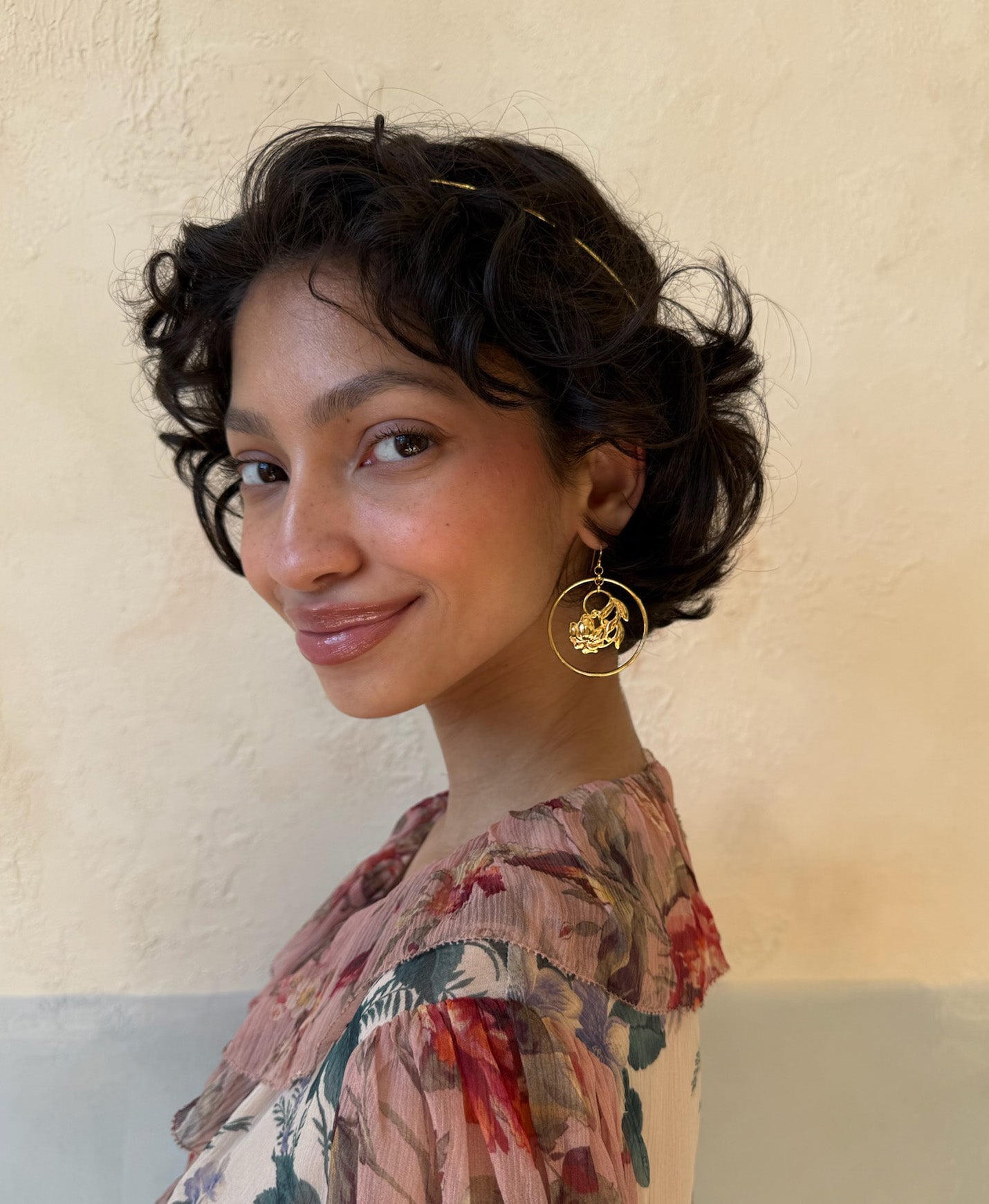 IRIS HOOP EARRINGS Earrings Epona Valley