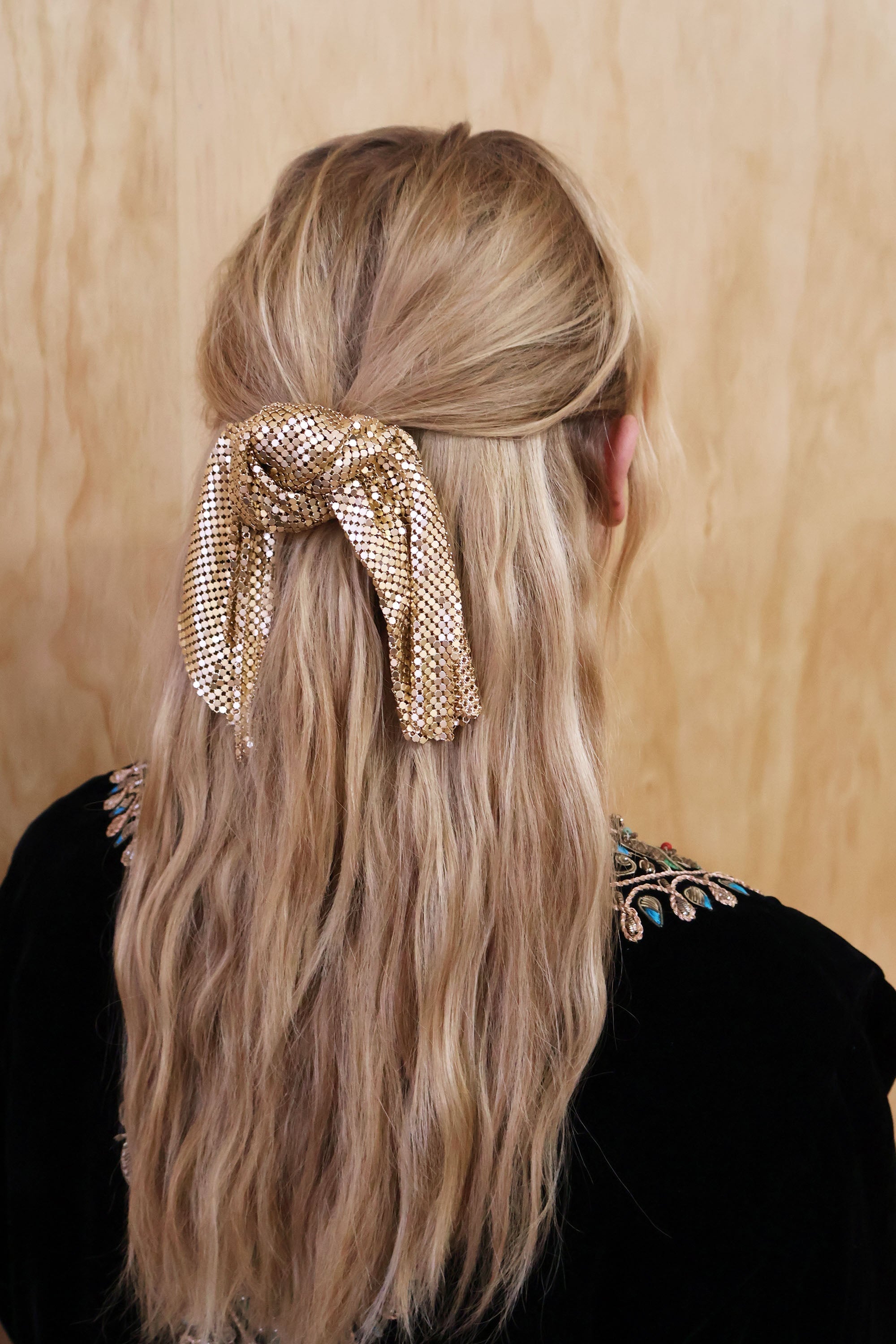 MAILLEAU KNOTTED DRAPED BARRETTE Clips & Barrettes Epona Valley