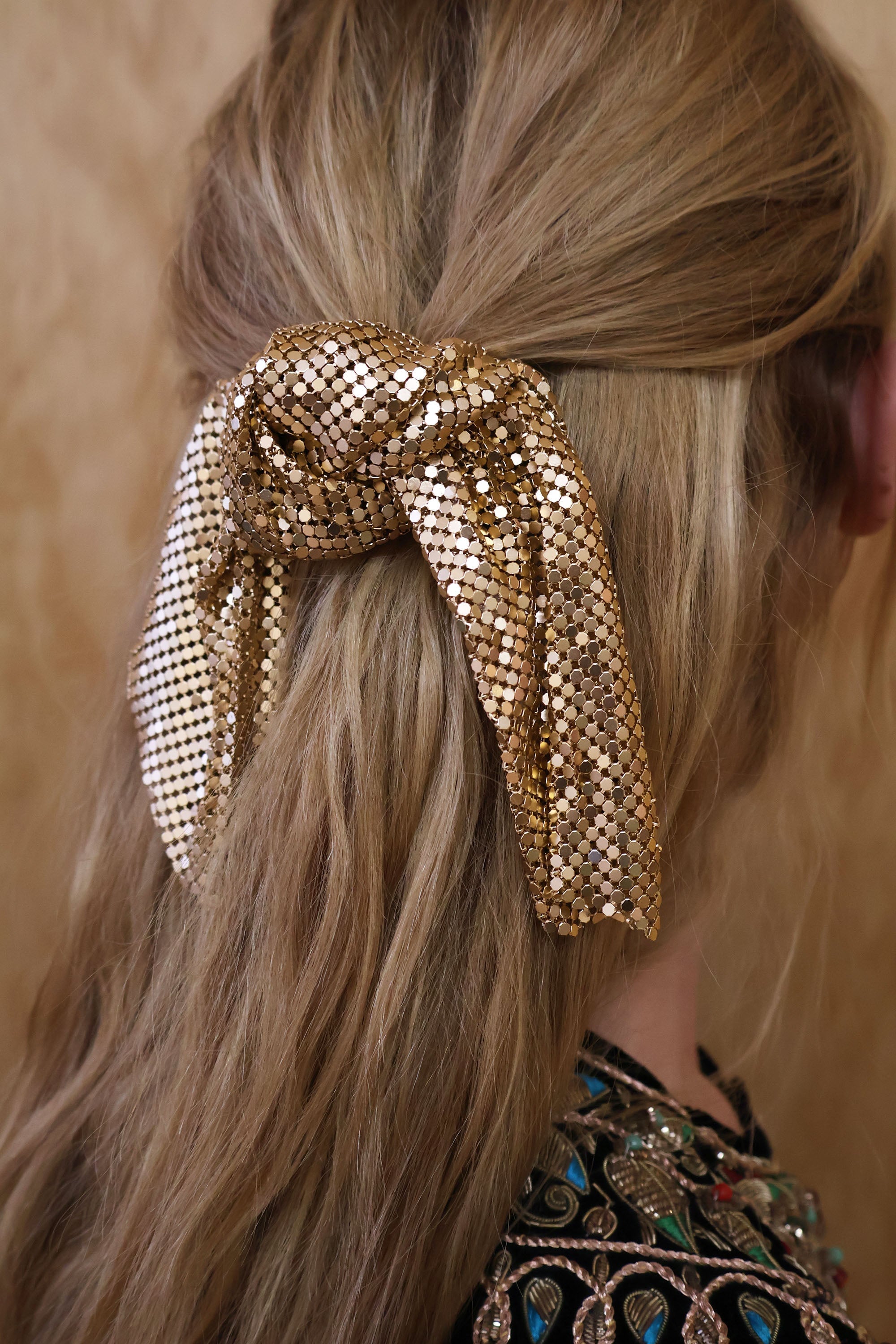 MAILLEAU KNOTTED DRAPED BARRETTE Clips & Barrettes Epona Valley