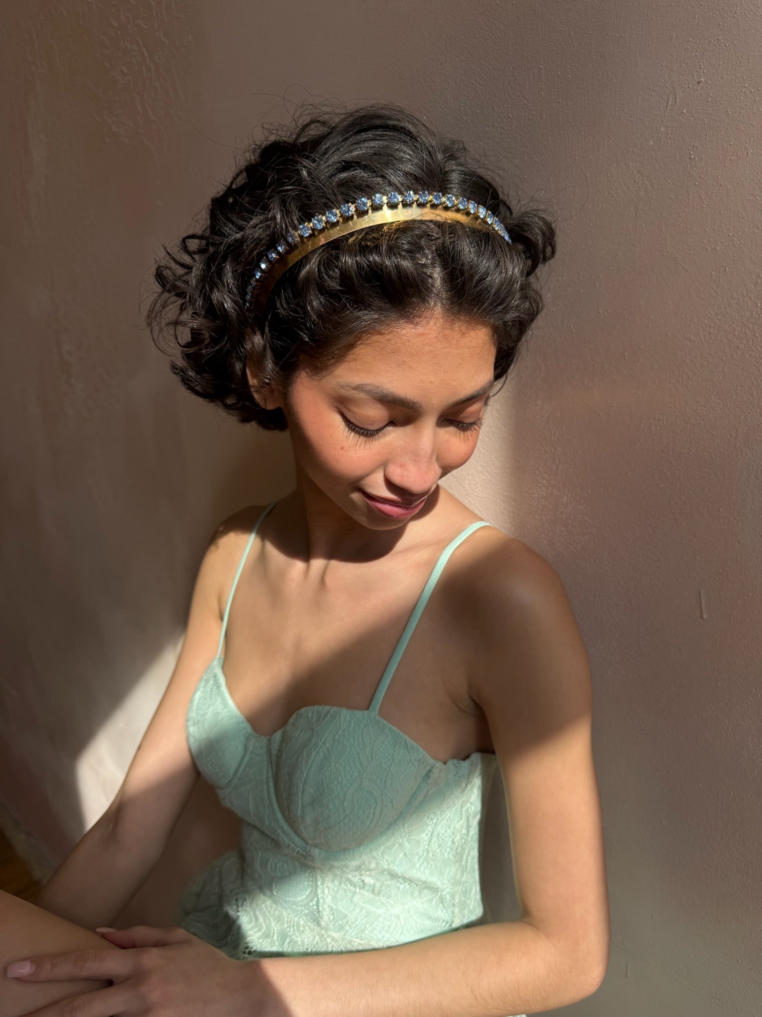 NARROW PASTEL DANBURY CROWN Headbands & Crowns Epona Valley