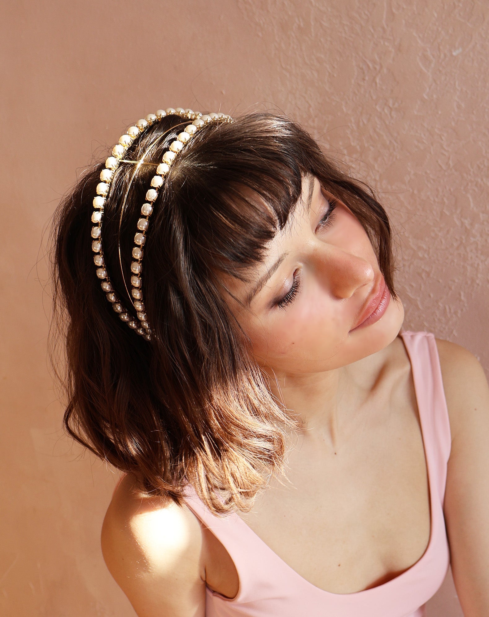 PEARL PETITE SAINT GERMAINE HEADBAND Headbands & Crowns Epona Valley