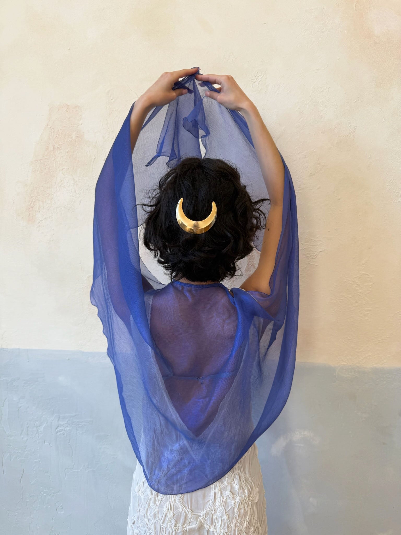 PETITE CRESCENT MOON BARRETTE Clips & Barrettes Epona Valley