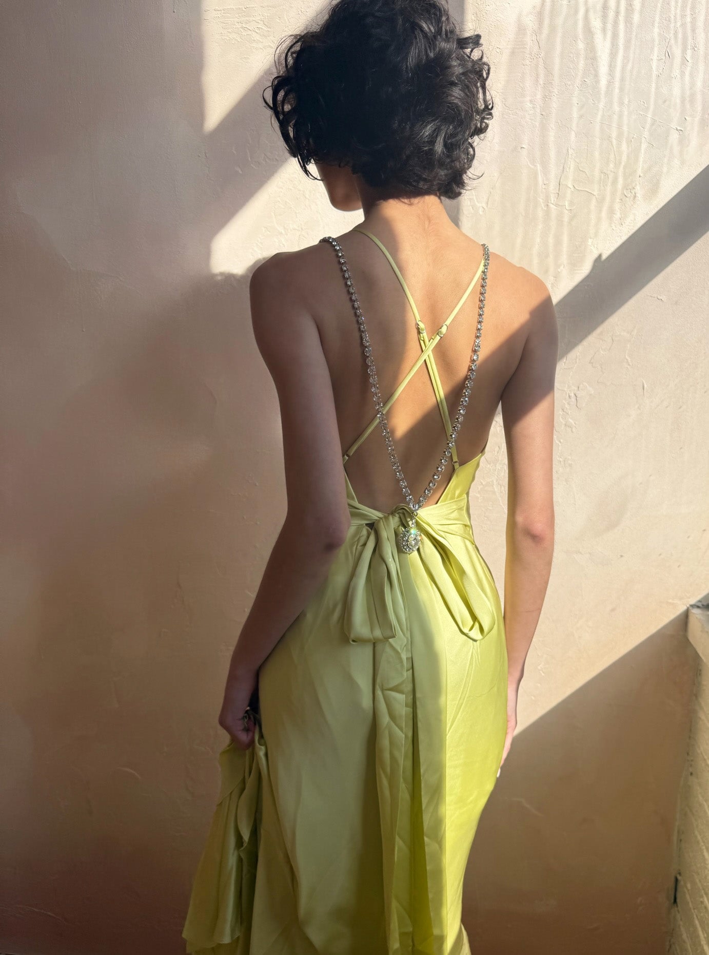 SABRINA SWAROVSKI BACK CHAIN Jewelry Epona Valley