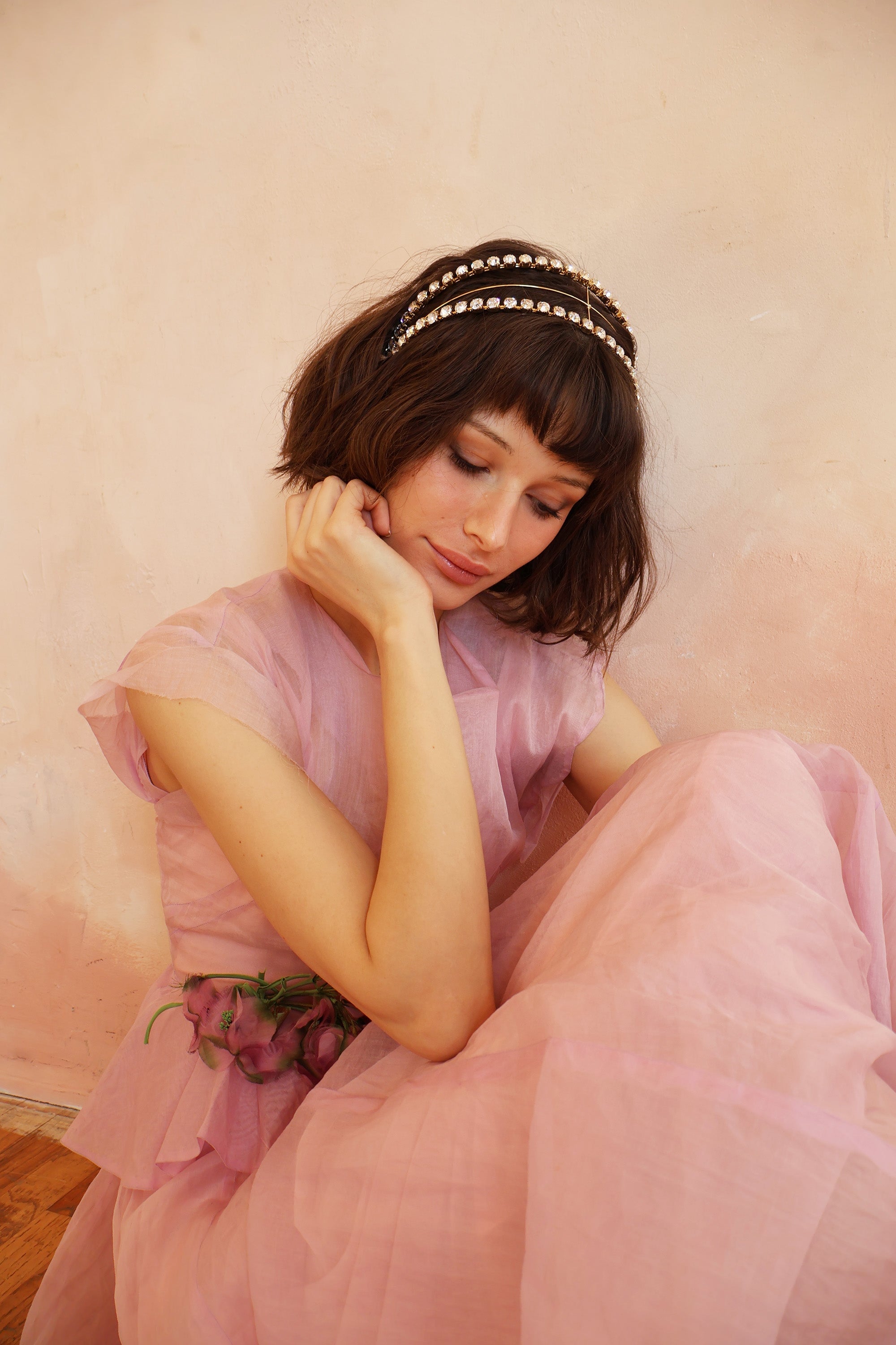 SWAROVSKI PETITE SAINT GERMAINE HEADBAND Headbands & Crowns Epona Valley