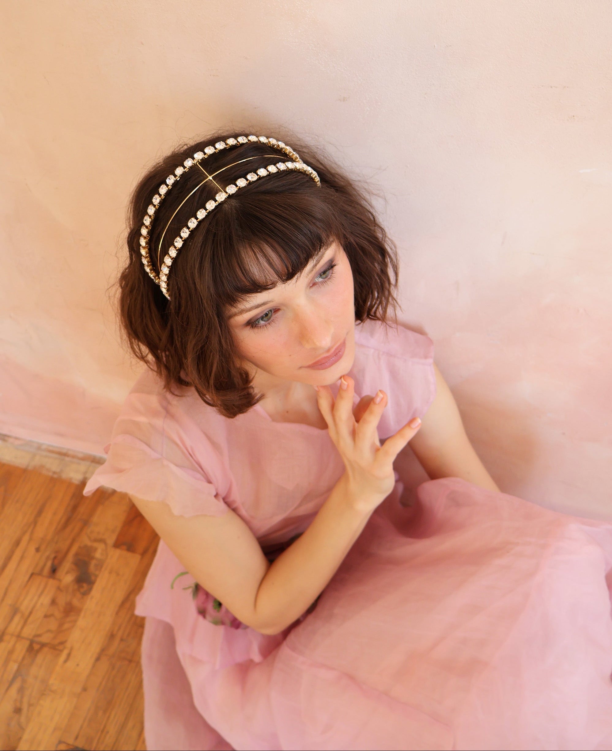 SWAROVSKI PETITE SAINT GERMAINE HEADBAND Headbands & Crowns Epona Valley