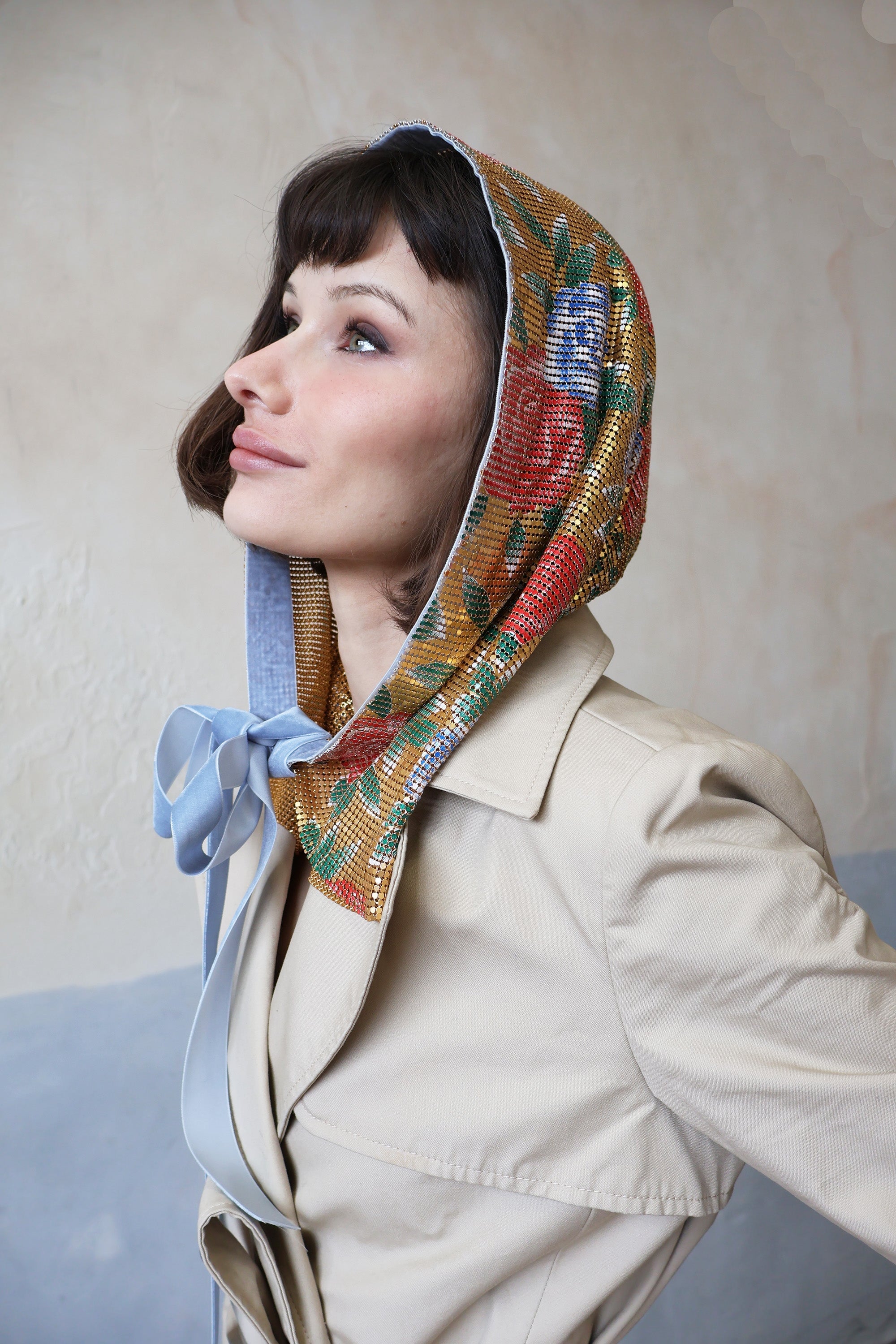 ROSARIUM HOOD SCARF CAPE Headbands & Crowns Epona Valley