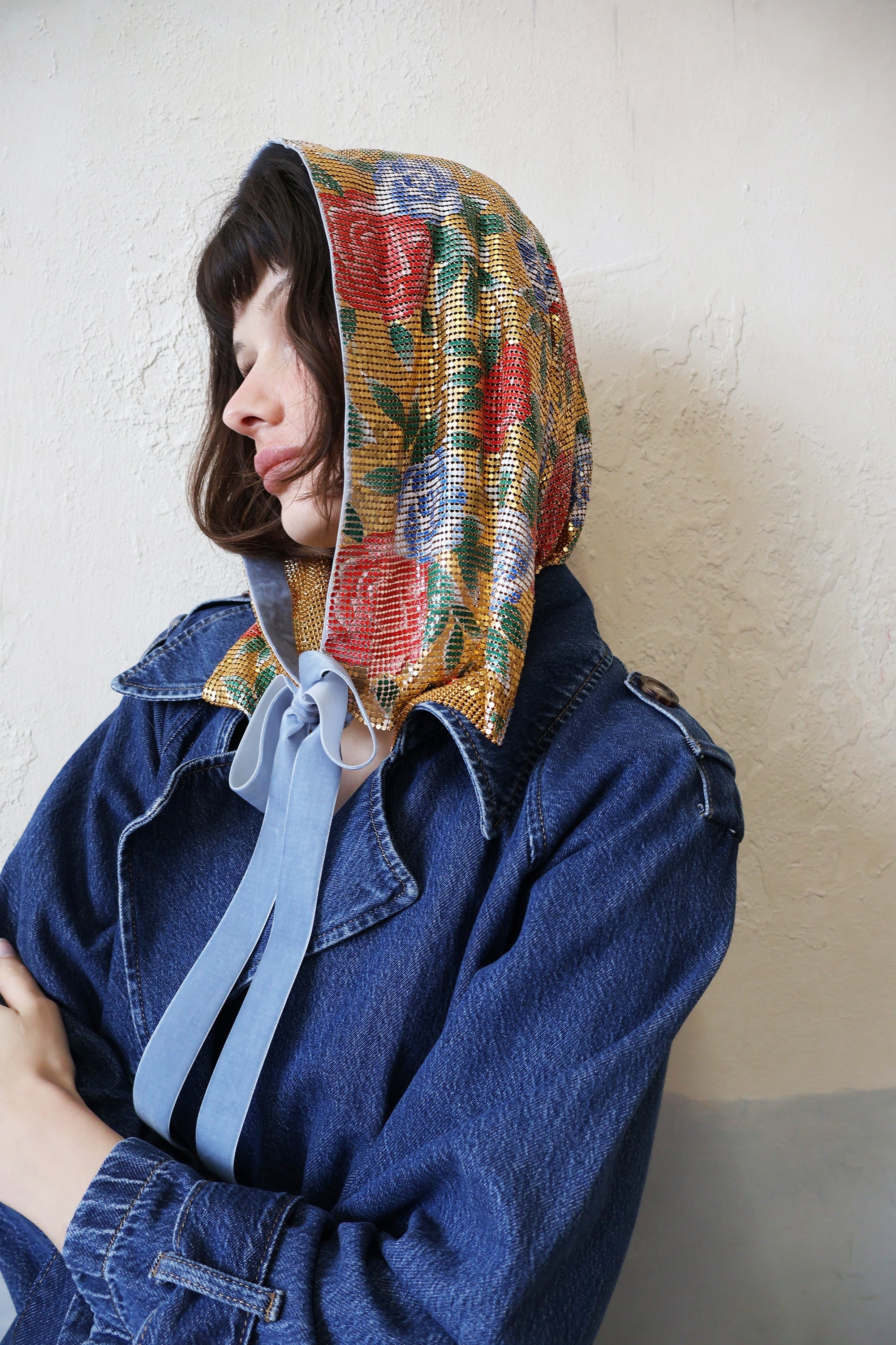 ROSARIUM HOOD SCARF CAPE Headbands & Crowns Epona Valley