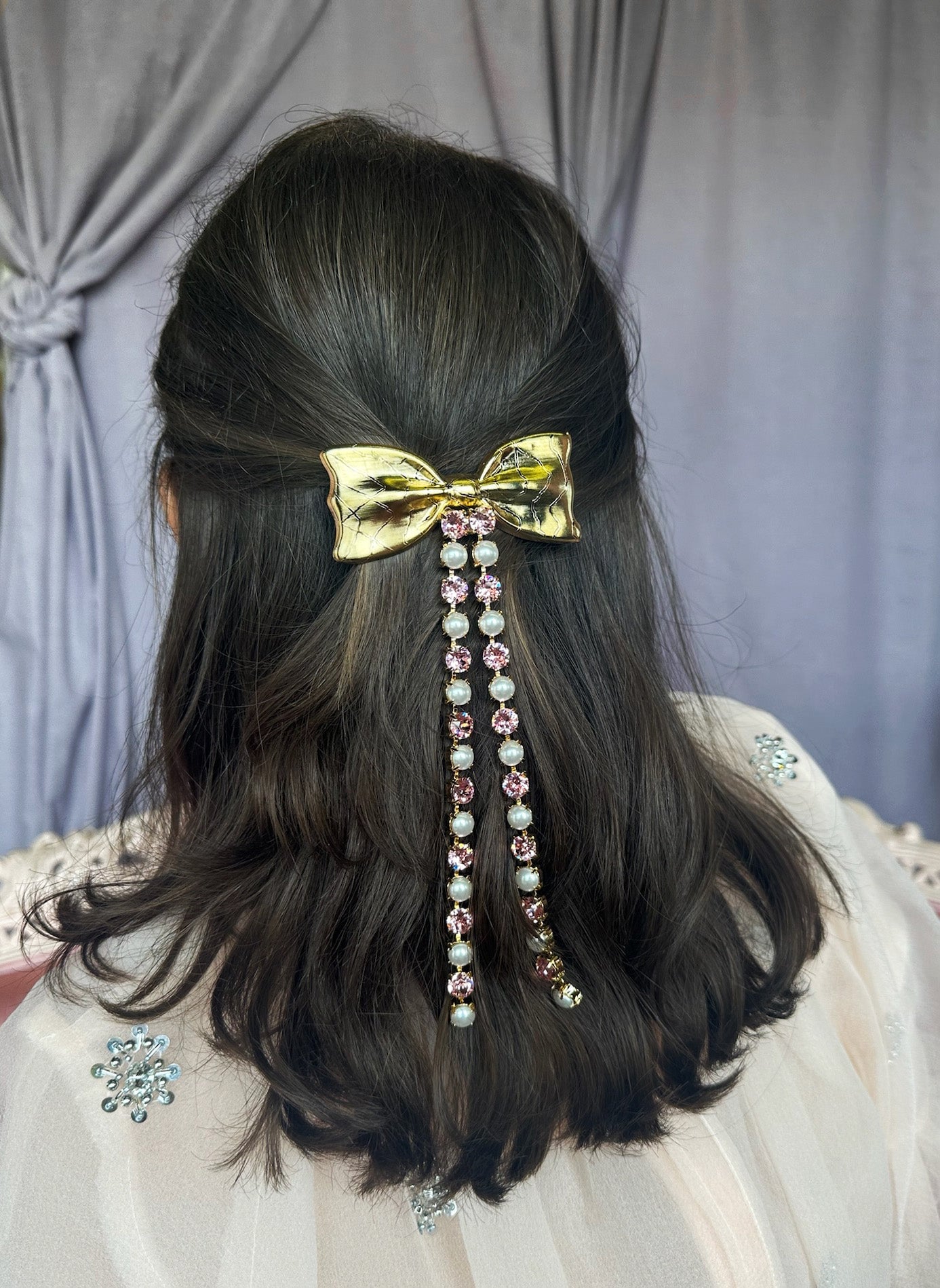 MARIE-LOUISE BOW BARRETTE Clips & Barrettes Epona Valley