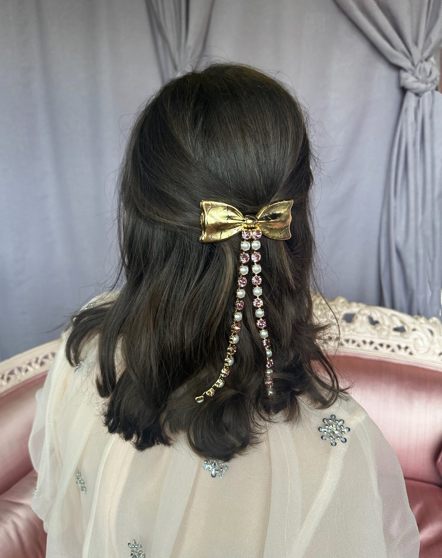 MARIE-LOUISE BOW BARRETTE Clips & Barrettes Epona Valley