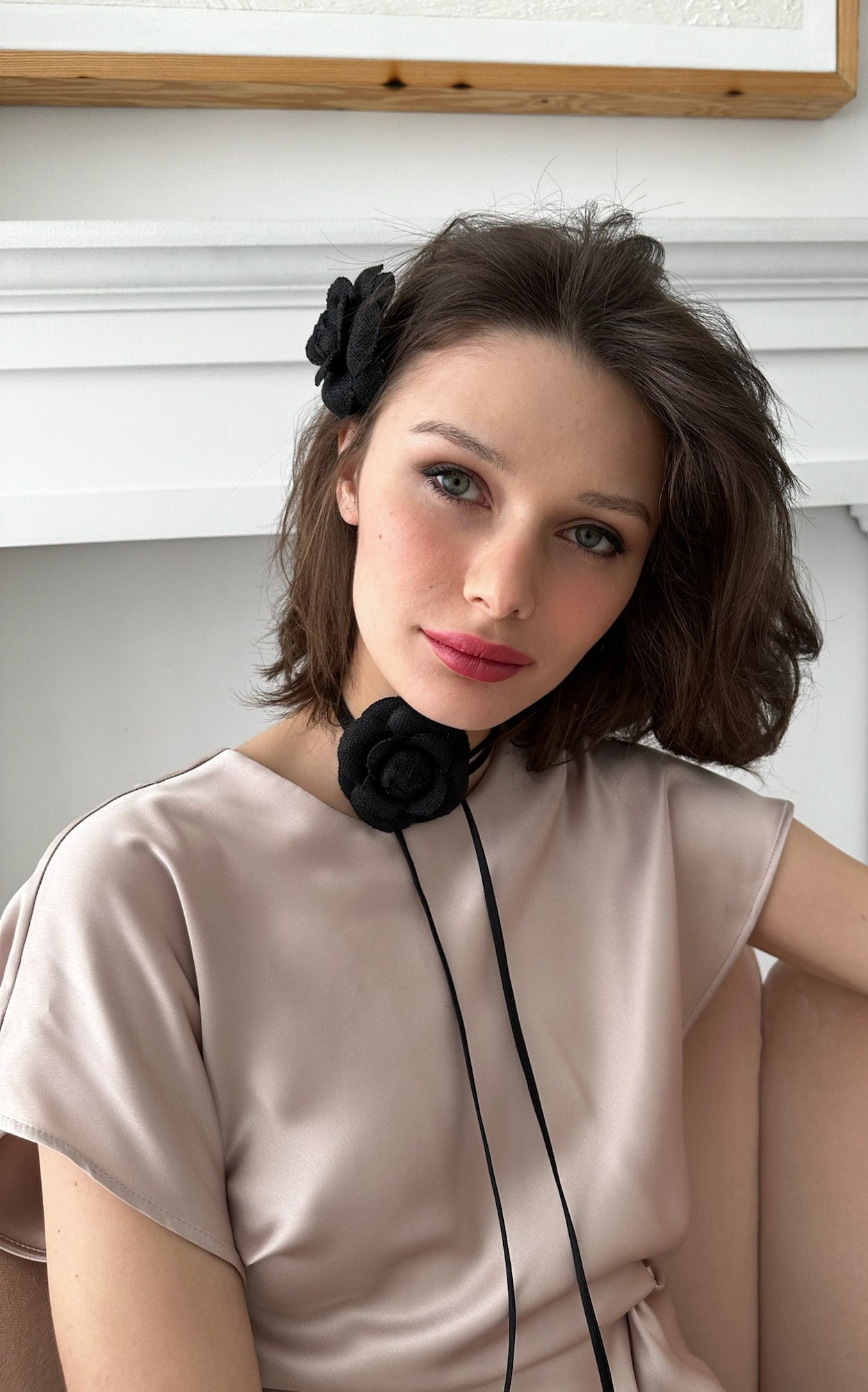 CAMELLIA CHOKER Necklaces Epona Valley