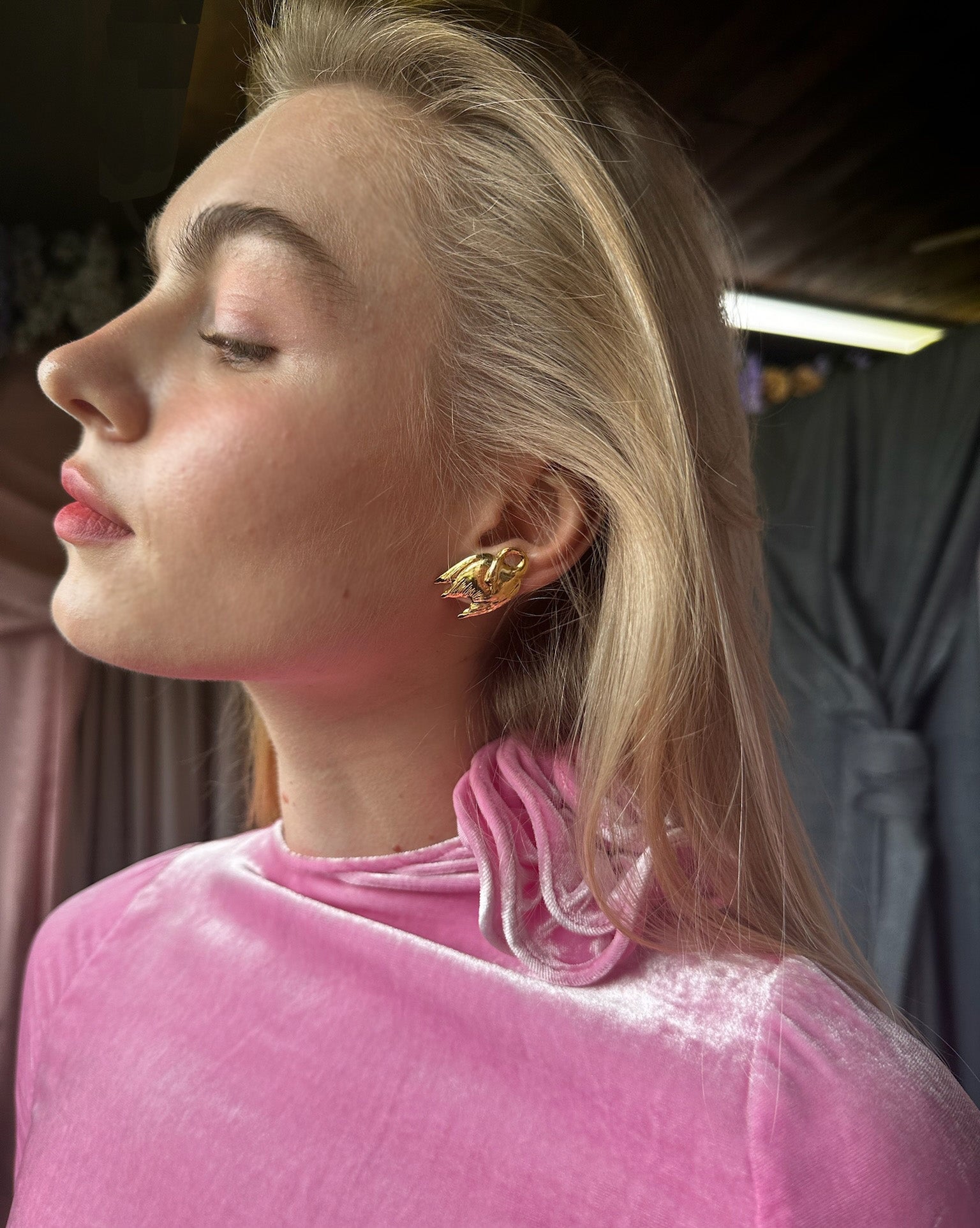 CYGNET STUD EARRINGS Jewelry Epona Valley