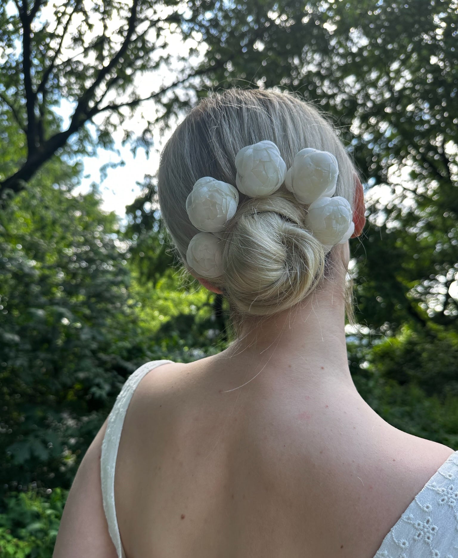 SILK PEONY BOBBY PIN Bobby Pins Epona Valley