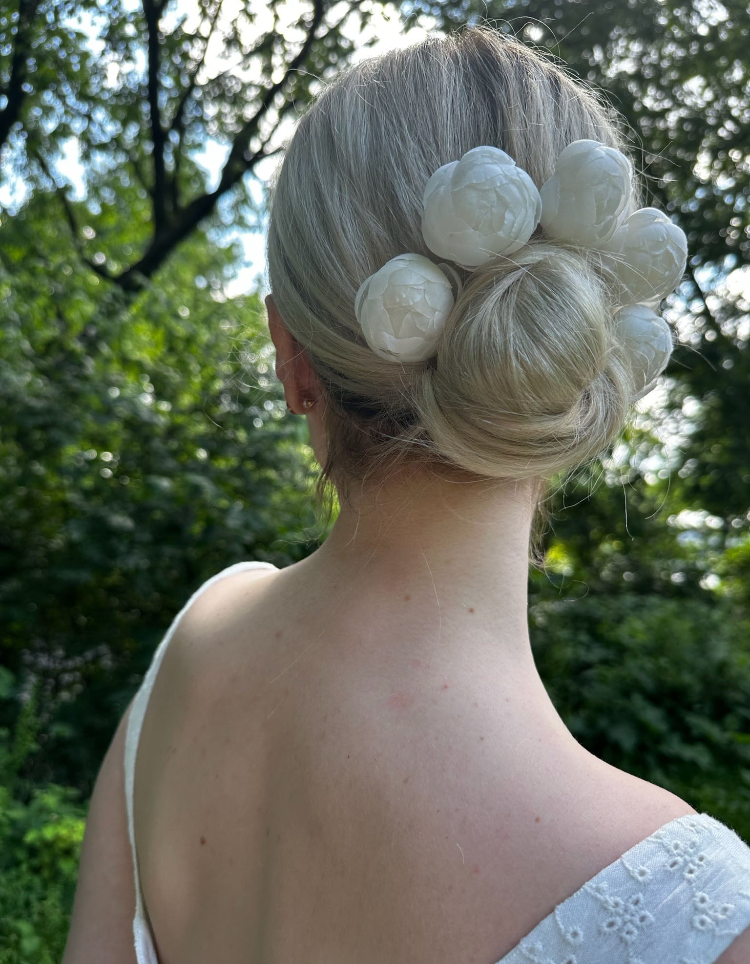 SILK PEONY BOBBY PIN Bobby Pins Epona Valley