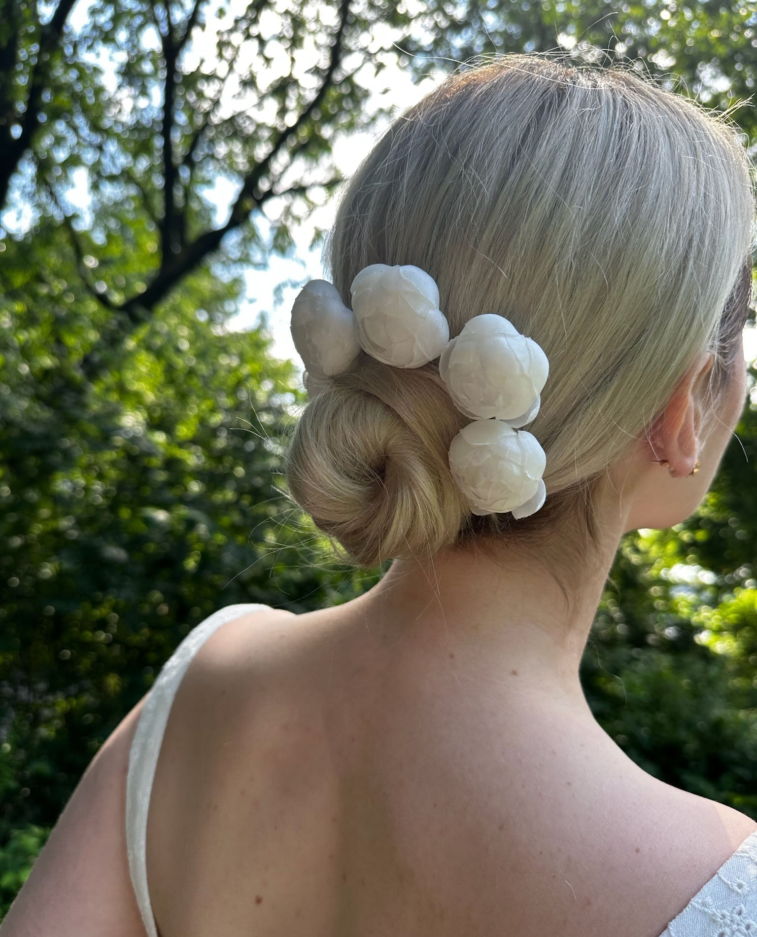 SILK PEONY BOBBY PIN Bobby Pins Epona Valley