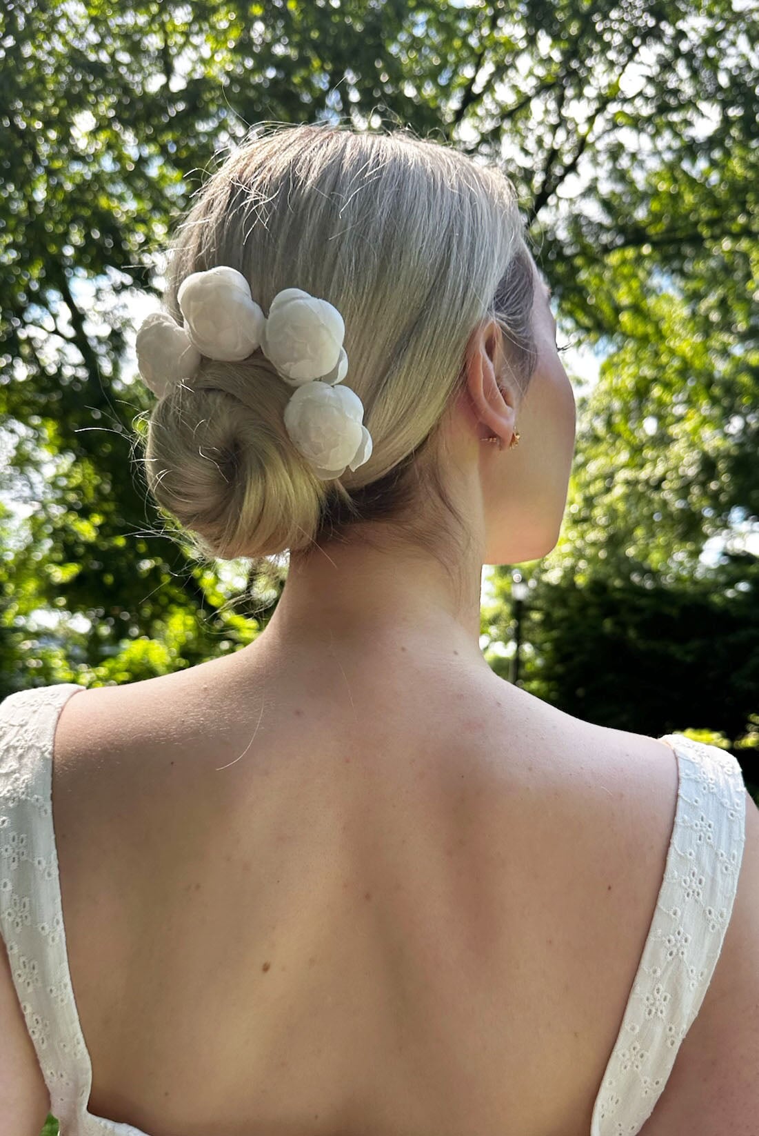 SILK PEONY BOBBY PIN Bobby Pins Epona Valley