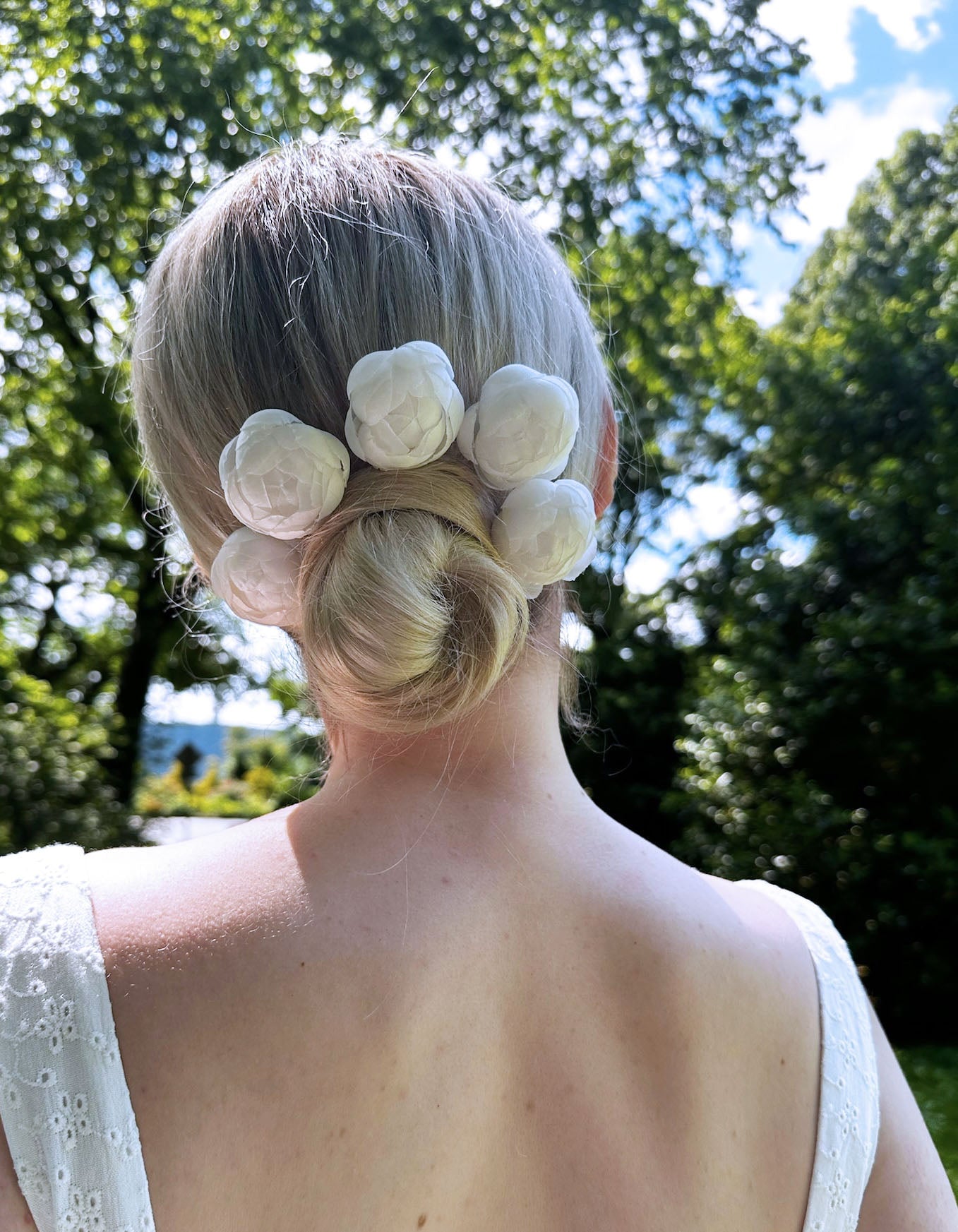 SILK PEONY BOBBY PIN Bobby Pins Epona Valley