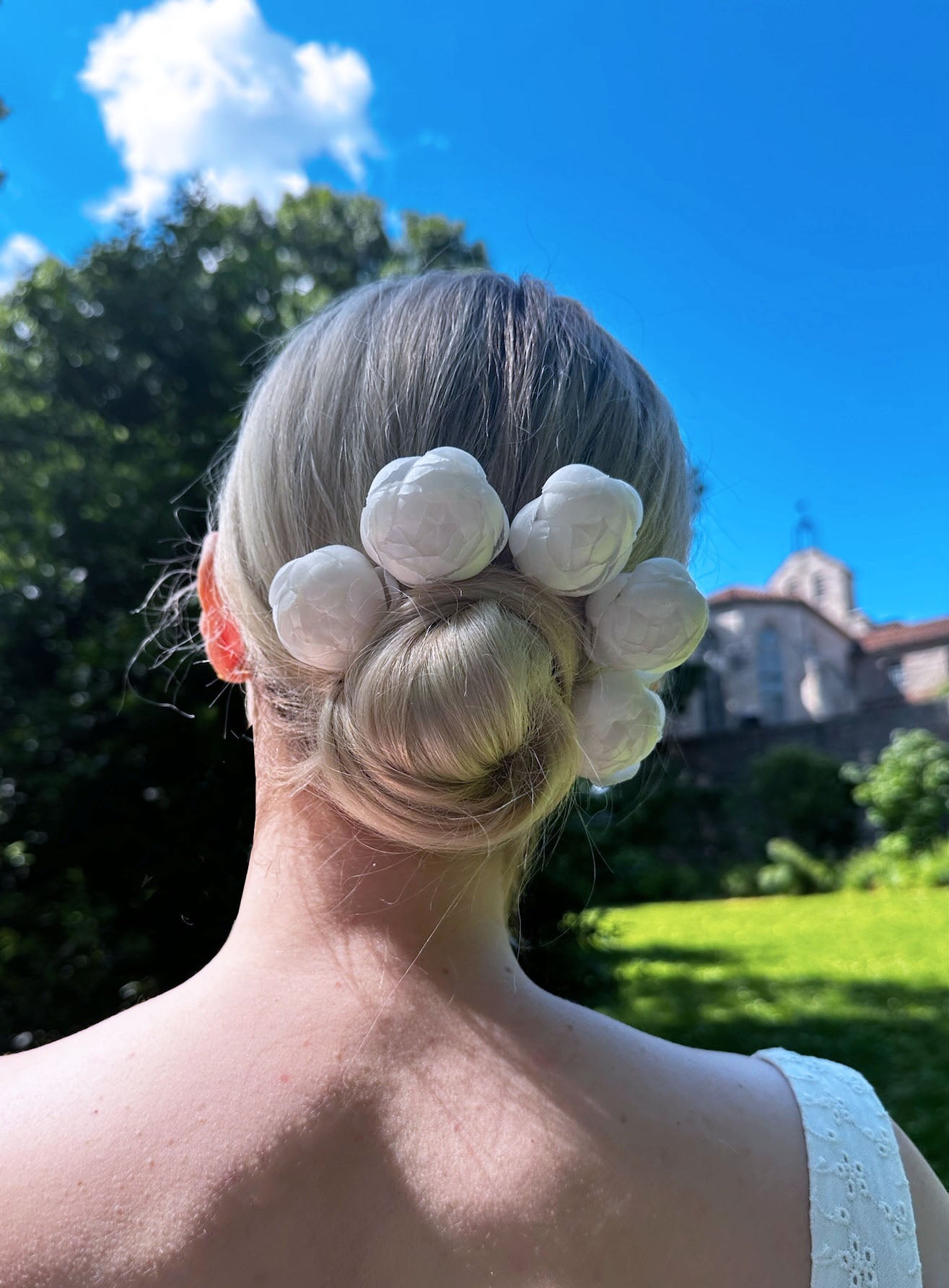 SILK PEONY BOBBY PIN Bobby Pins Epona Valley