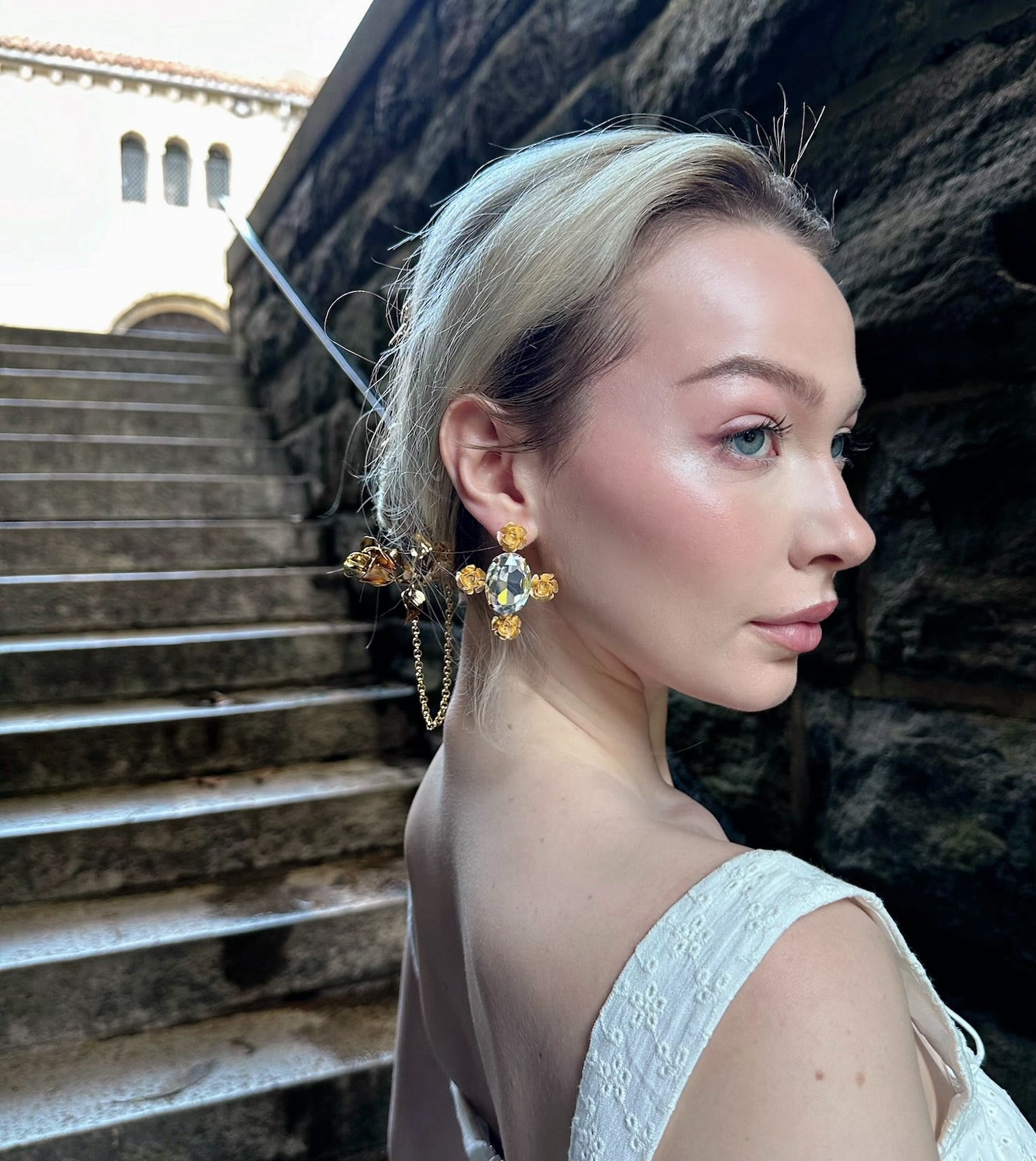 CAPRI ROSE EARRINGS Earrings Epona Valley