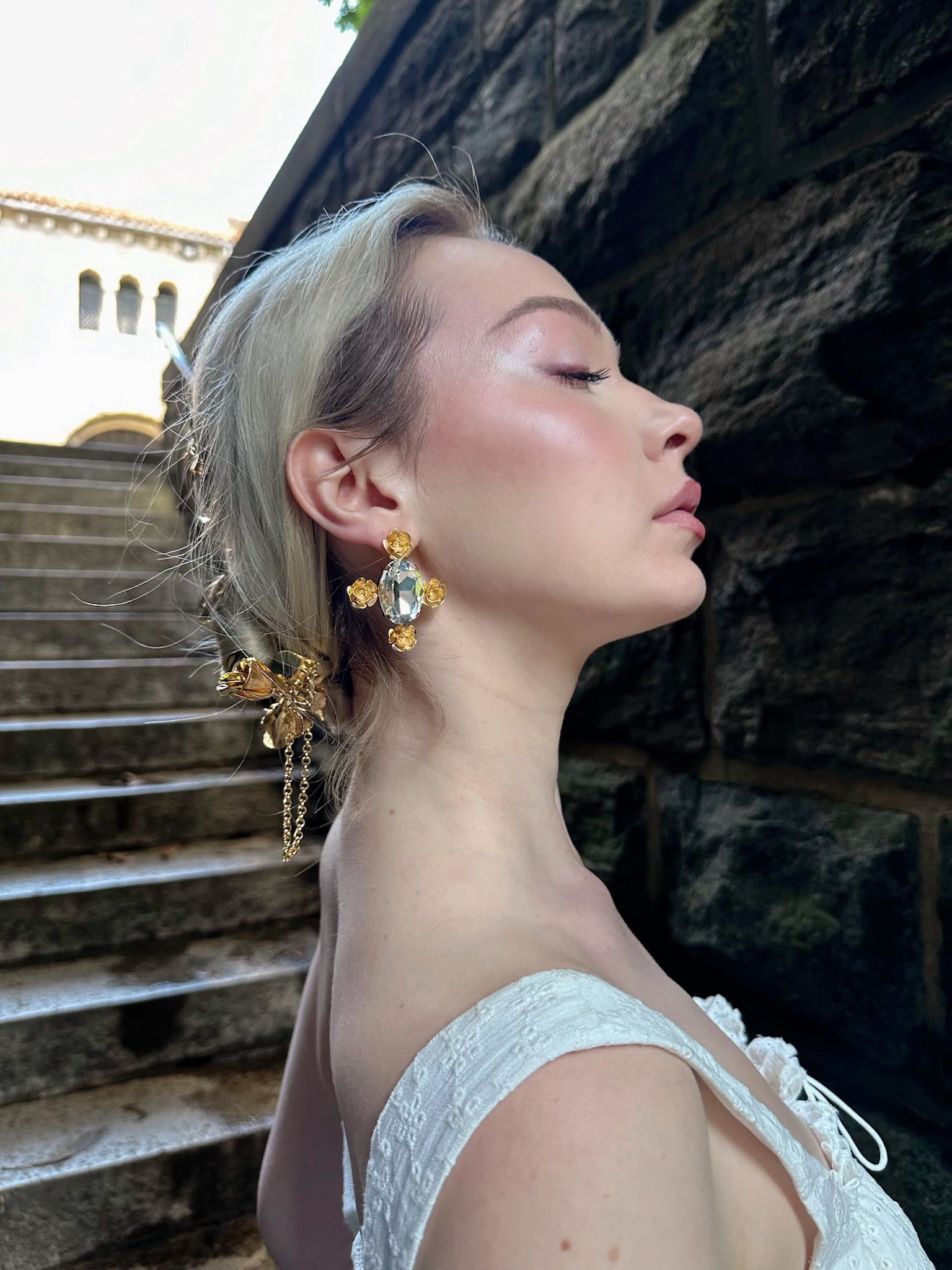 CAPRI ROSE EARRINGS Earrings Epona Valley