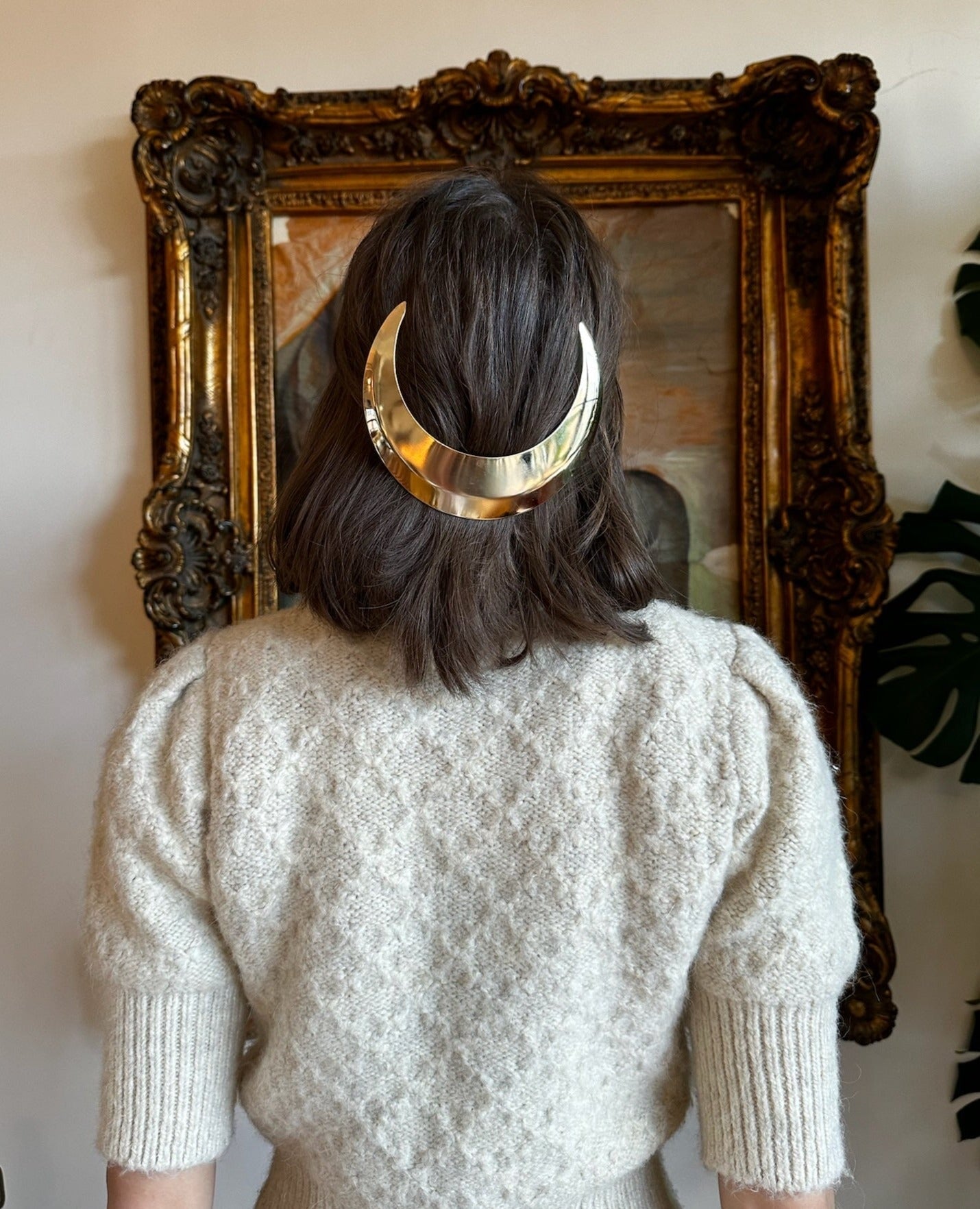 CRESCENT MOON BARRETTE Clips & Barrettes Epona Valley