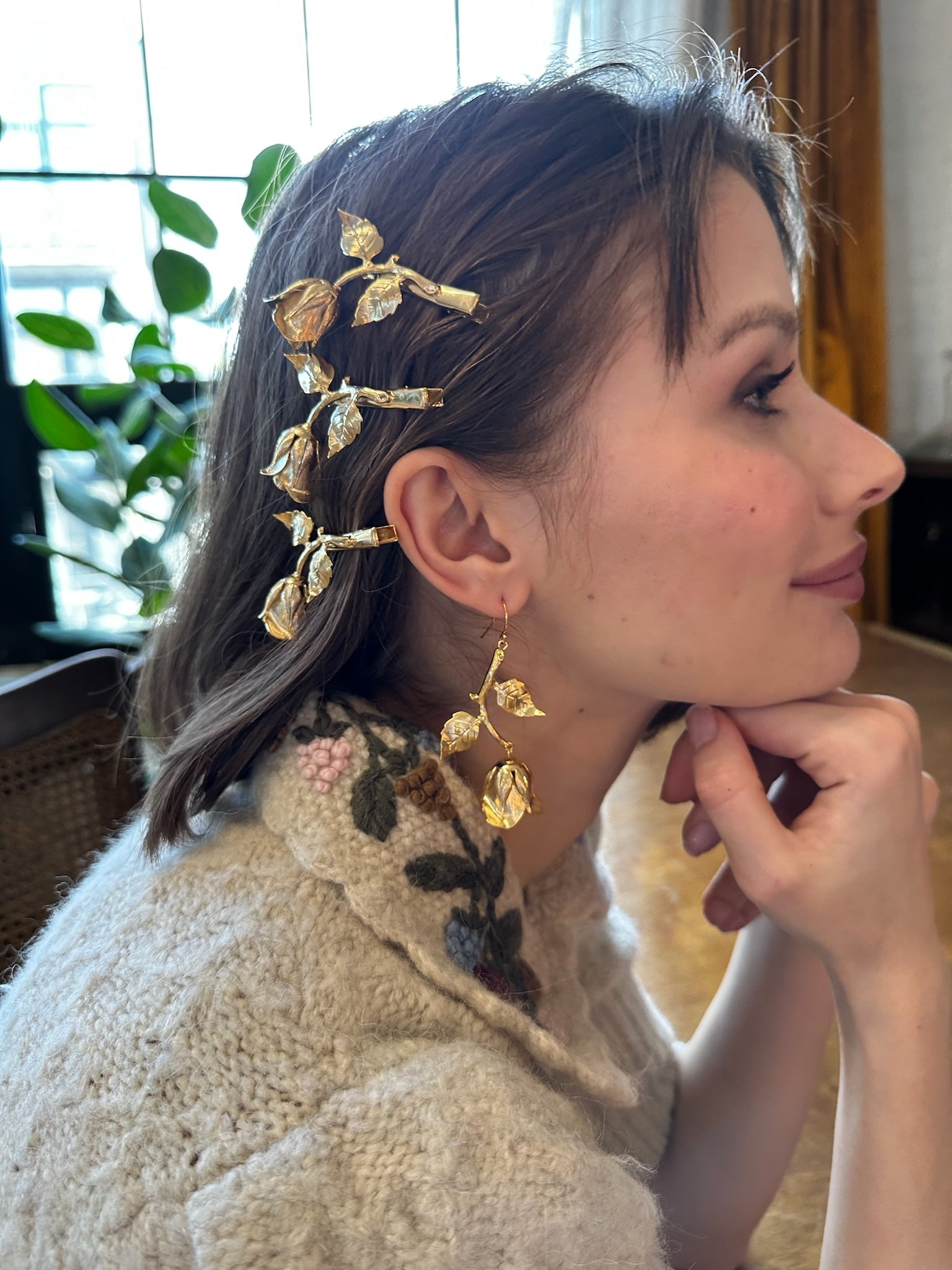 ROSE & VINE HAIR CLIP Hair Accessories Epona Valley