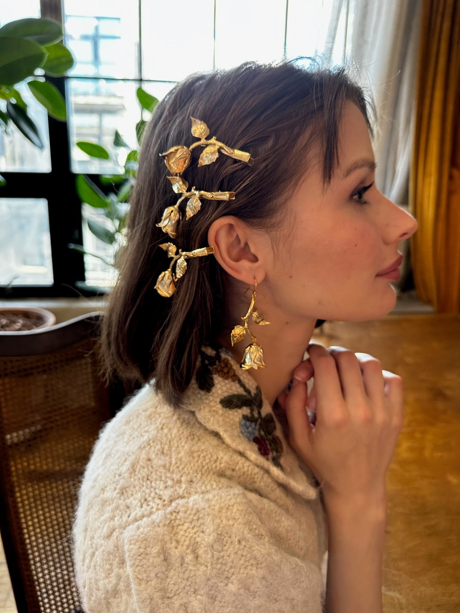 ROSE & VINE HAIR CLIP Hair Accessories Epona Valley