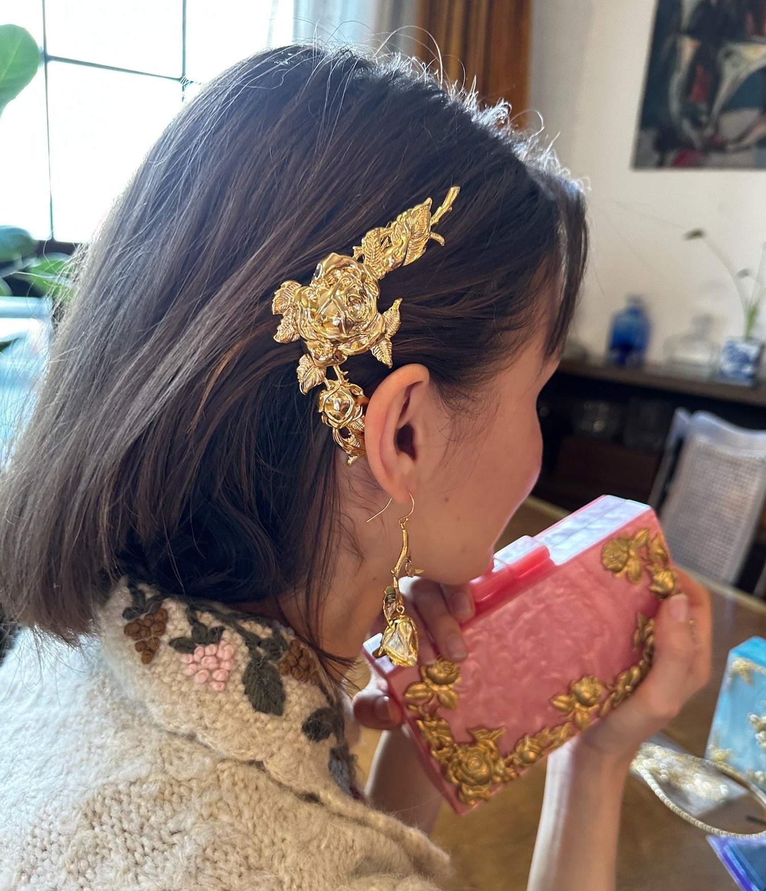 ROSE ARC CLIP Hair Accessories Epona Valley