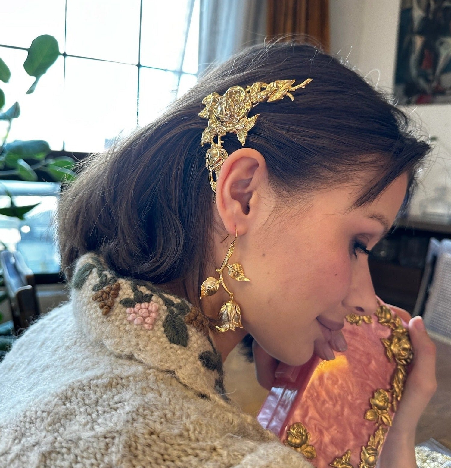 ROSE ARC CLIP Hair Accessories Epona Valley