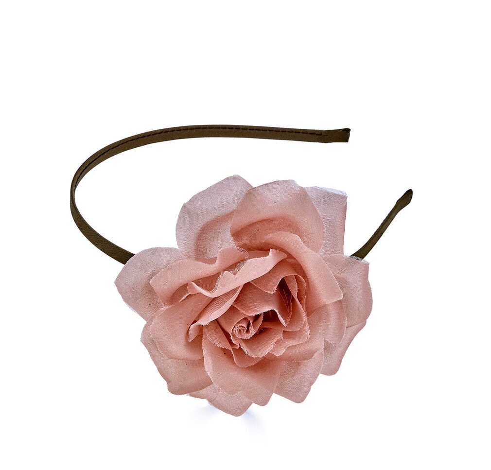 MYRON ROSE HEADBAND Epona Valley BLUSH / OLIVE